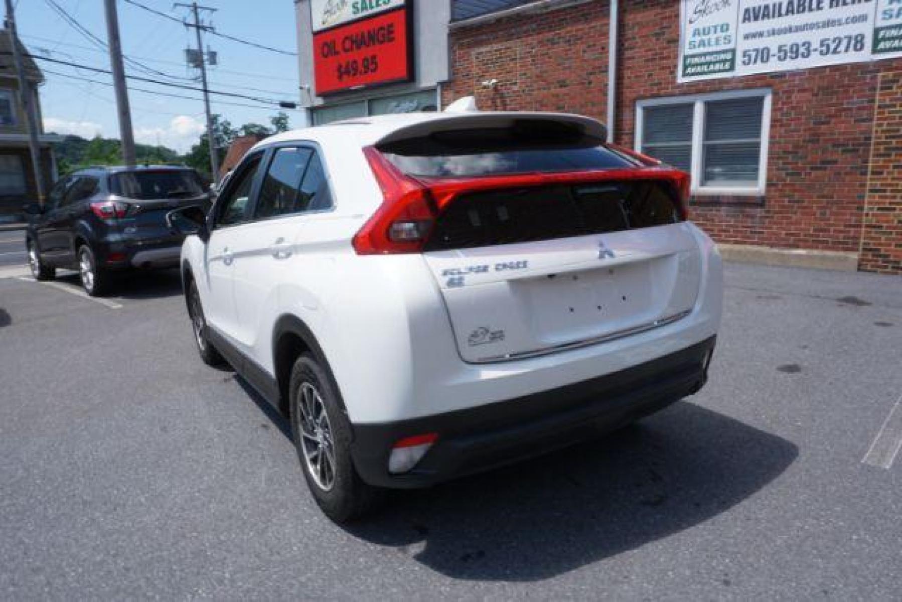 2020 Pearl White Mitsubishi Eclipse Cross ES (JA4AS3AA9LZ) with an 1.5L L4 DOHC 16V engine, Continuously Variable Transmission transmission, located at 312 Centre Ave, Schuylkill Haven, PA, 17972, (570) 593-5278, 40.638130, -76.177383 - rear parking sensors - Photo #10
