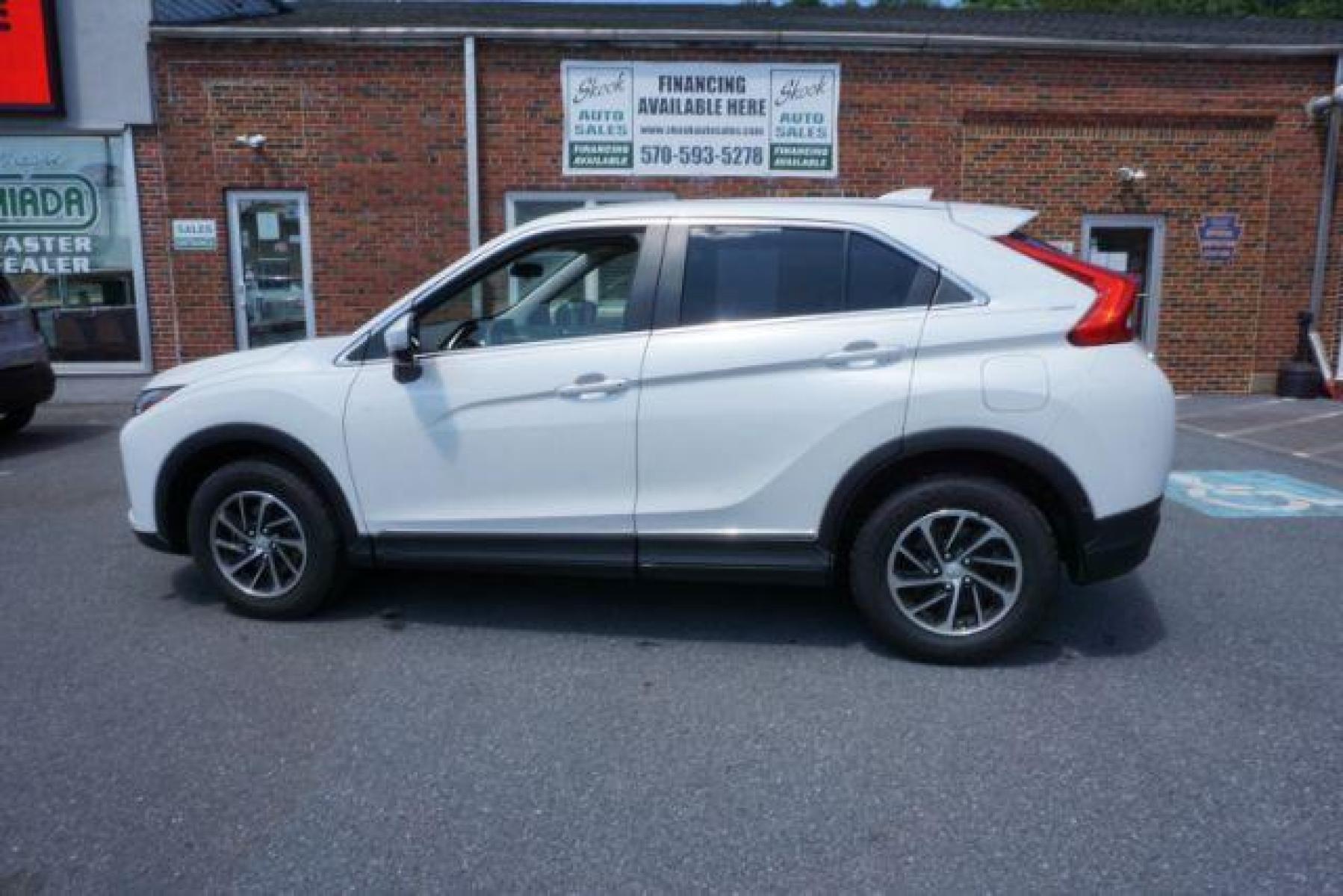 2020 Pearl White Mitsubishi Eclipse Cross ES (JA4AS3AA9LZ) with an 1.5L L4 DOHC 16V engine, Continuously Variable Transmission transmission, located at 312 Centre Ave, Schuylkill Haven, PA, 17972, (570) 593-5278, 40.638130, -76.177383 - rear parking sensors - Photo #14