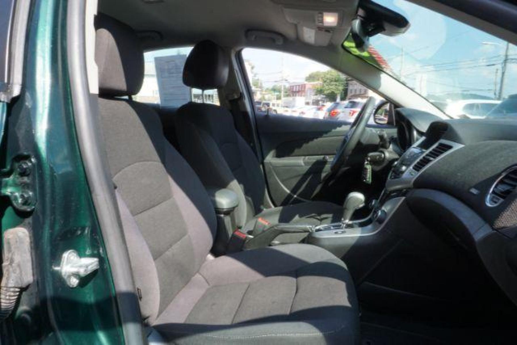 2015 Rainforest Green Metallic Chevrolet Cruze 1LT Auto (1G1PC5SB5F7) with an 1.4L L4 DOHC 16V TURBO engine, 6-Speed Automatic transmission, located at 312 Centre Ave, Schuylkill Haven, PA, 17972, (570) 593-5278, 40.638130, -76.177383 - Photo #51