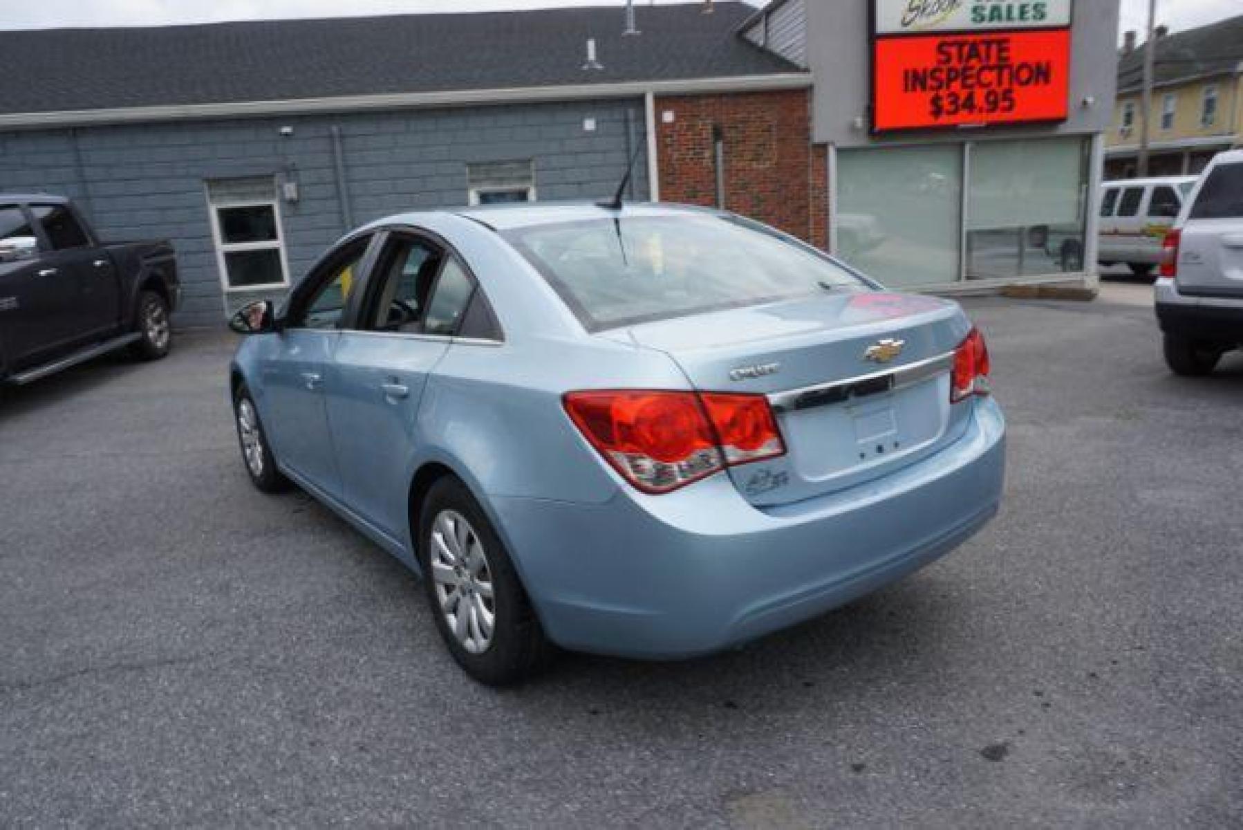 2011 Ice Blue Metallic Chevrolet Cruze 2LS (1G1PD5SH8B7) with an 1.8L L4 DOHC 16V FFV engine, 6-Speed Manual transmission, located at 312 Centre Ave, Schuylkill Haven, PA, 17972, (570) 593-5278, 40.638130, -76.177383 - Photo #13