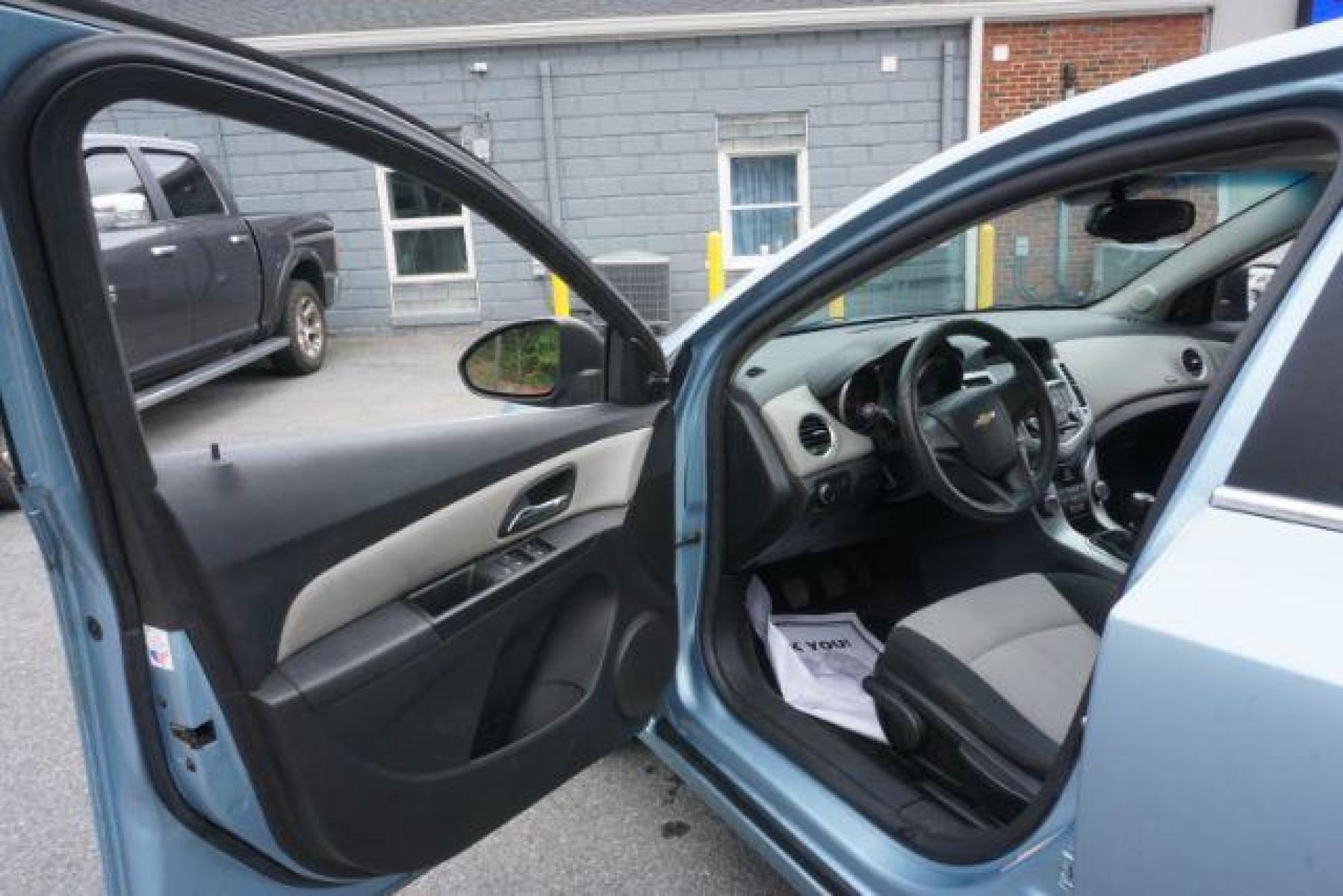 2011 Ice Blue Metallic Chevrolet Cruze 2LS (1G1PD5SH8B7) with an 1.8L L4 DOHC 16V FFV engine, 6-Speed Manual transmission, located at 312 Centre Ave, Schuylkill Haven, PA, 17972, (570) 593-5278, 40.638130, -76.177383 - Photo #17
