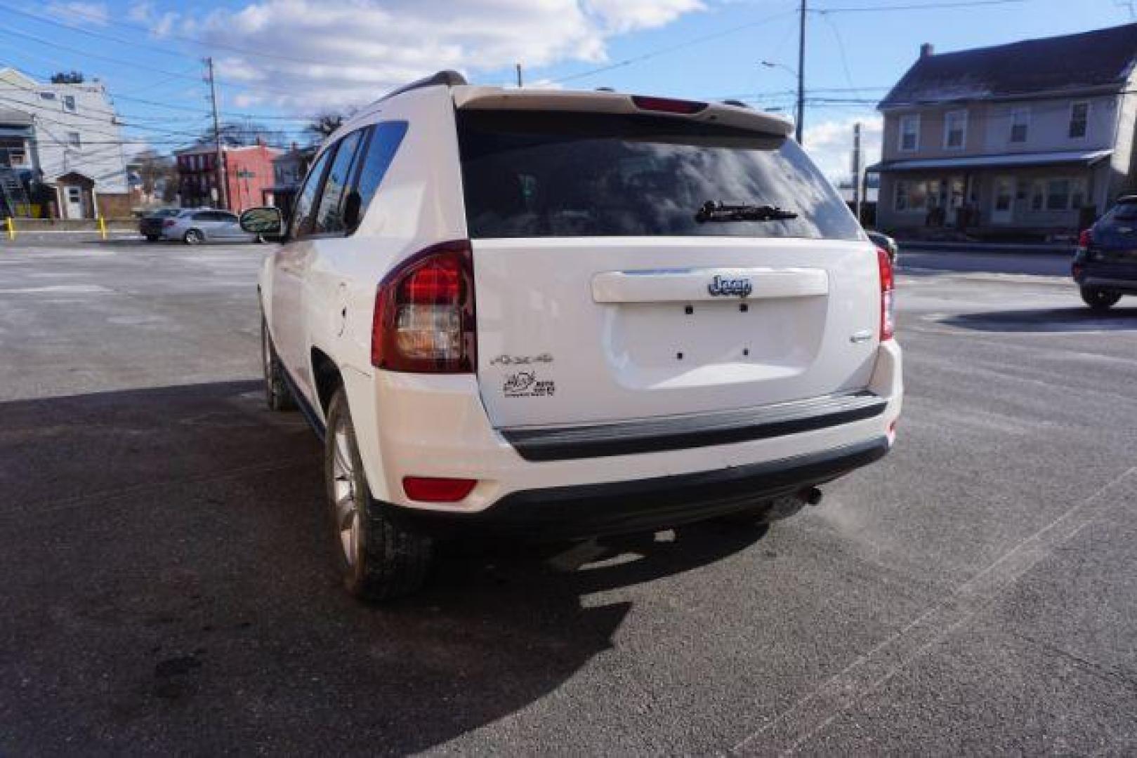2016 White Jeep Compass Latitude 4WD (1C4NJDEB3GD) with an 2.4L L4 DOHC 16V engine, 6-Speed Automatic transmission, located at 312 Centre Ave, Schuylkill Haven, PA, 17972, (570) 593-5278, 40.638130, -76.177383 - Photo#12