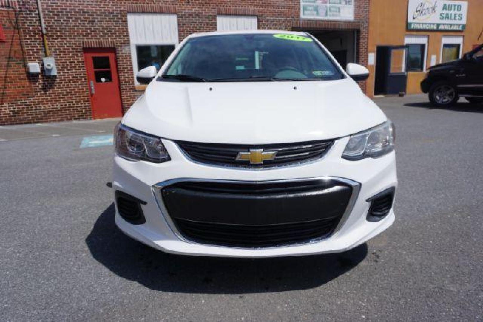 2017 White Chevrolet Sonic FL Auto Hatchback (1G1JG6SH8H4) with an 1.8L L4 DOHC 24V engine, 6-Speed Automatic transmission, located at 312 Centre Ave, Schuylkill Haven, PA, 17972, (570) 593-5278, 40.638130, -76.177383 - Photo#3