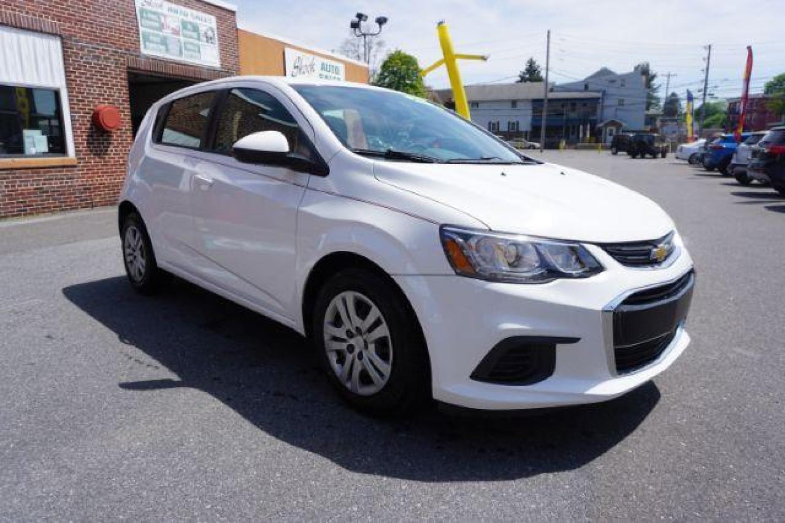 2017 White Chevrolet Sonic FL Auto Hatchback (1G1JG6SH8H4) with an 1.8L L4 DOHC 24V engine, 6-Speed Automatic transmission, located at 312 Centre Ave, Schuylkill Haven, PA, 17972, (570) 593-5278, 40.638130, -76.177383 - Photo#5