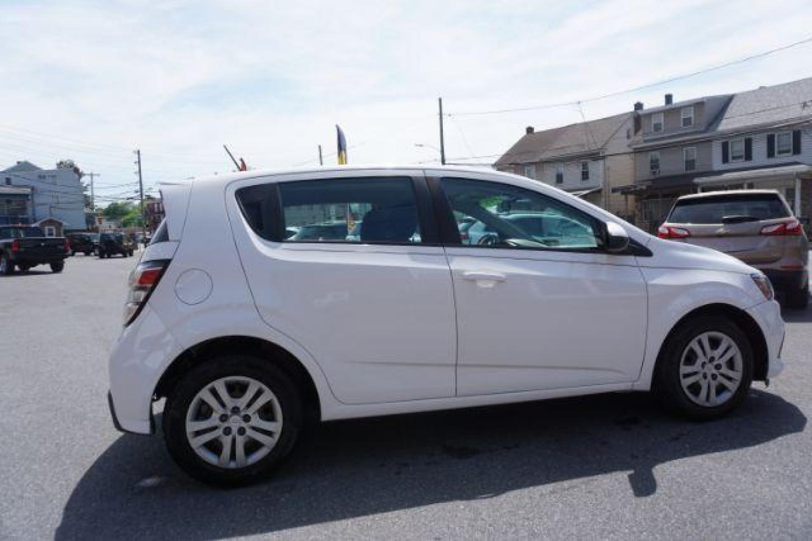 2017 White Chevrolet Sonic FL Auto Hatchback (1G1JG6SH8H4) with an 1.8L L4 DOHC 24V engine, 6-Speed Automatic transmission, located at 312 Centre Ave, Schuylkill Haven, PA, 17972, (570) 593-5278, 40.638130, -76.177383 - Photo#8