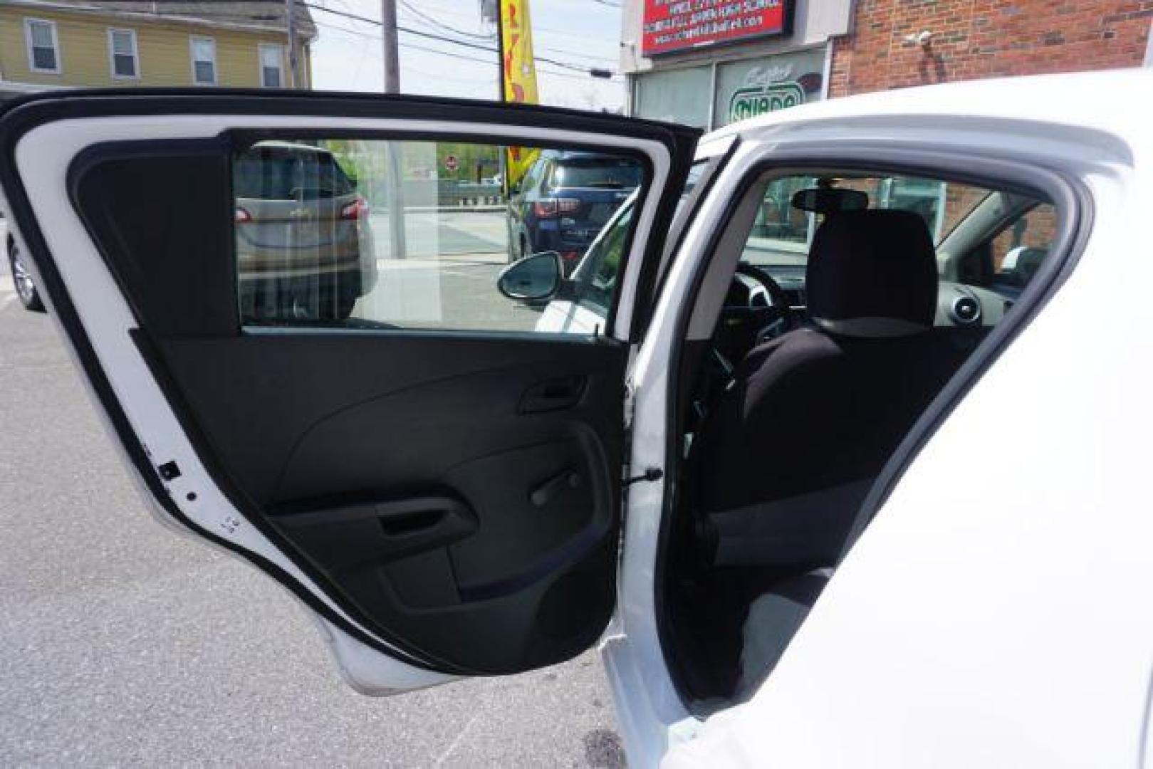 2017 White Chevrolet Sonic FL Auto Hatchback (1G1JG6SH8H4) with an 1.8L L4 DOHC 24V engine, 6-Speed Automatic transmission, located at 312 Centre Ave, Schuylkill Haven, PA, 17972, (570) 593-5278, 40.638130, -76.177383 - Photo#30