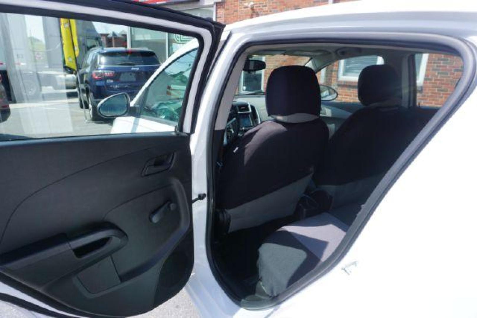 2017 White Chevrolet Sonic FL Auto Hatchback (1G1JG6SH8H4) with an 1.8L L4 DOHC 24V engine, 6-Speed Automatic transmission, located at 312 Centre Ave, Schuylkill Haven, PA, 17972, (570) 593-5278, 40.638130, -76.177383 - Photo#32