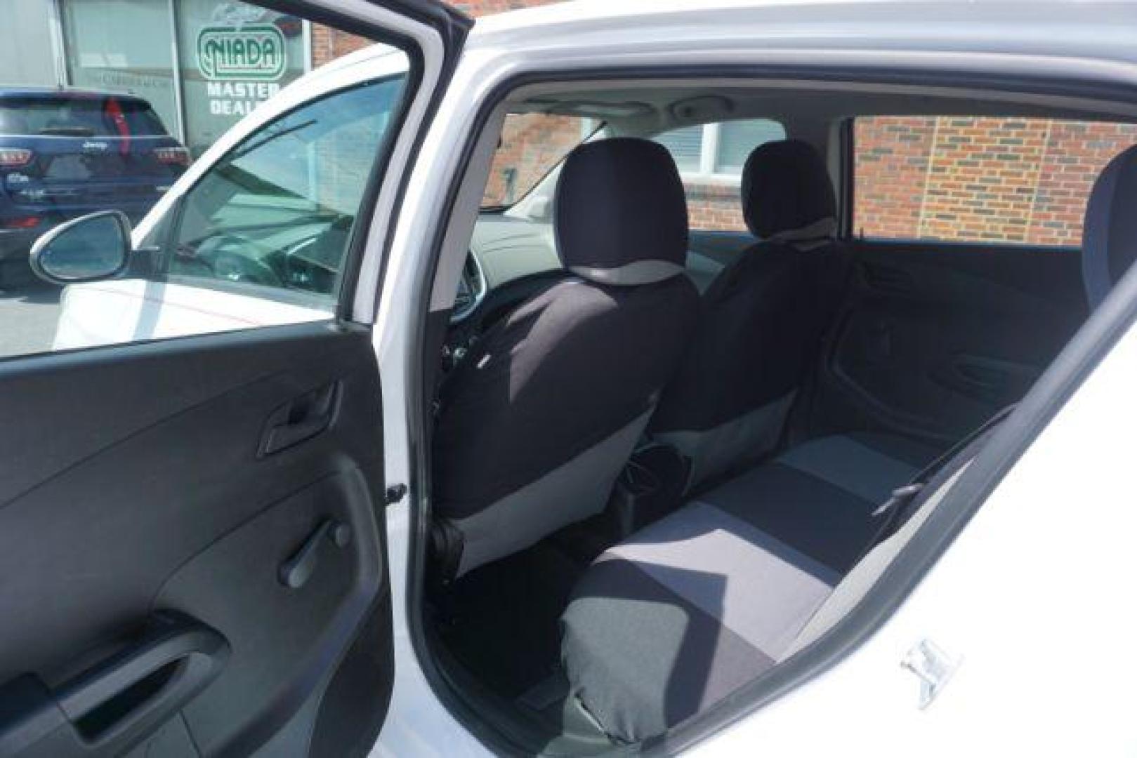 2017 White Chevrolet Sonic FL Auto Hatchback (1G1JG6SH8H4) with an 1.8L L4 DOHC 24V engine, 6-Speed Automatic transmission, located at 312 Centre Ave, Schuylkill Haven, PA, 17972, (570) 593-5278, 40.638130, -76.177383 - Photo#33
