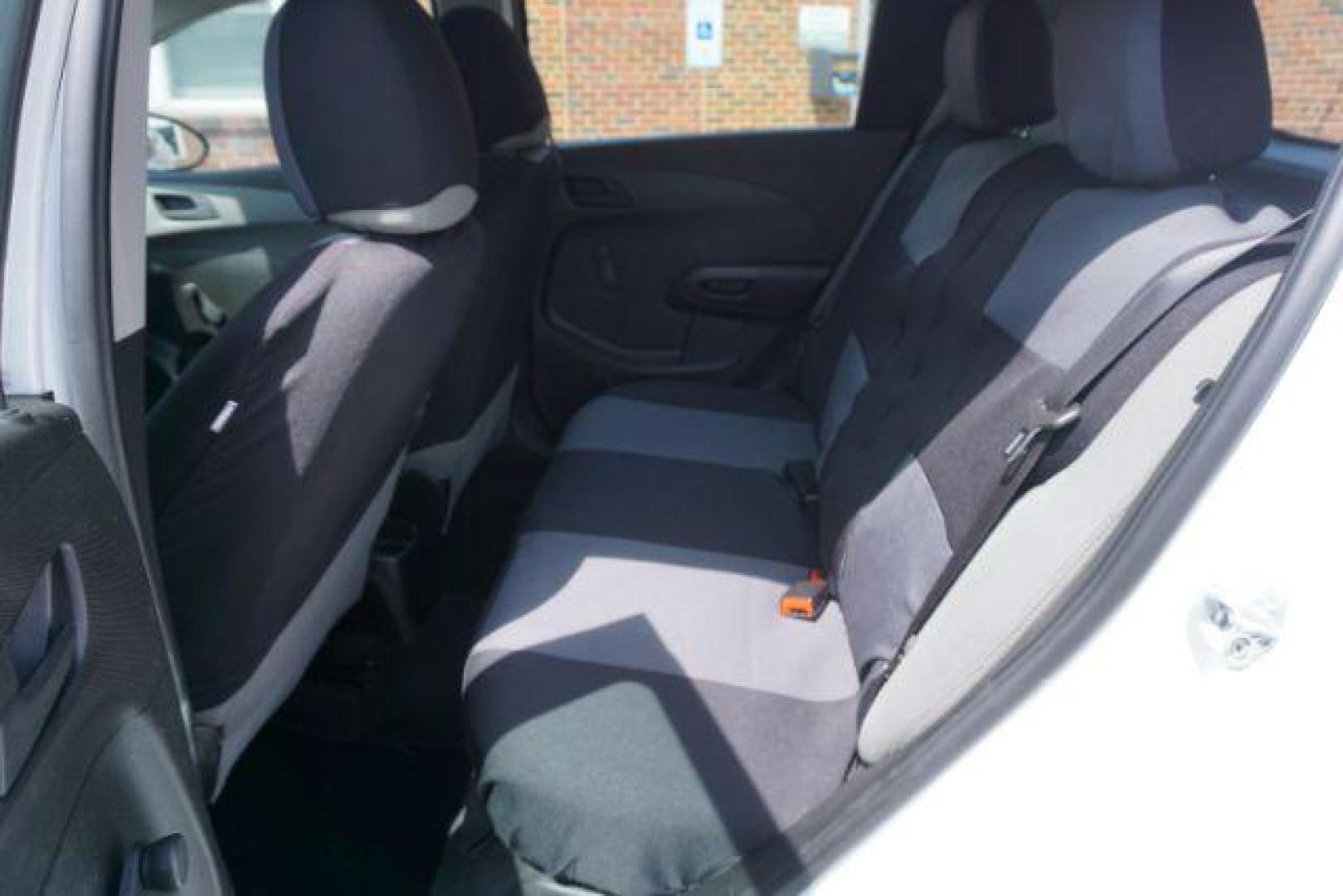2017 White Chevrolet Sonic FL Auto Hatchback (1G1JG6SH8H4) with an 1.8L L4 DOHC 24V engine, 6-Speed Automatic transmission, located at 312 Centre Ave, Schuylkill Haven, PA, 17972, (570) 593-5278, 40.638130, -76.177383 - Photo#35
