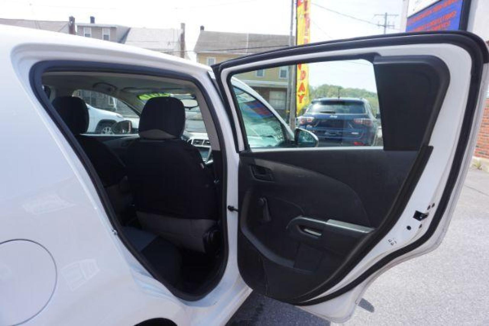 2017 White Chevrolet Sonic FL Auto Hatchback (1G1JG6SH8H4) with an 1.8L L4 DOHC 24V engine, 6-Speed Automatic transmission, located at 312 Centre Ave, Schuylkill Haven, PA, 17972, (570) 593-5278, 40.638130, -76.177383 - Photo#41