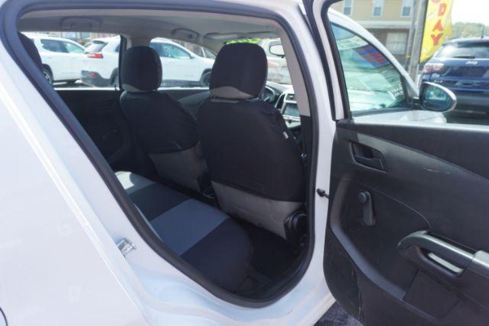 2017 White Chevrolet Sonic FL Auto Hatchback (1G1JG6SH8H4) with an 1.8L L4 DOHC 24V engine, 6-Speed Automatic transmission, located at 312 Centre Ave, Schuylkill Haven, PA, 17972, (570) 593-5278, 40.638130, -76.177383 - Photo#43