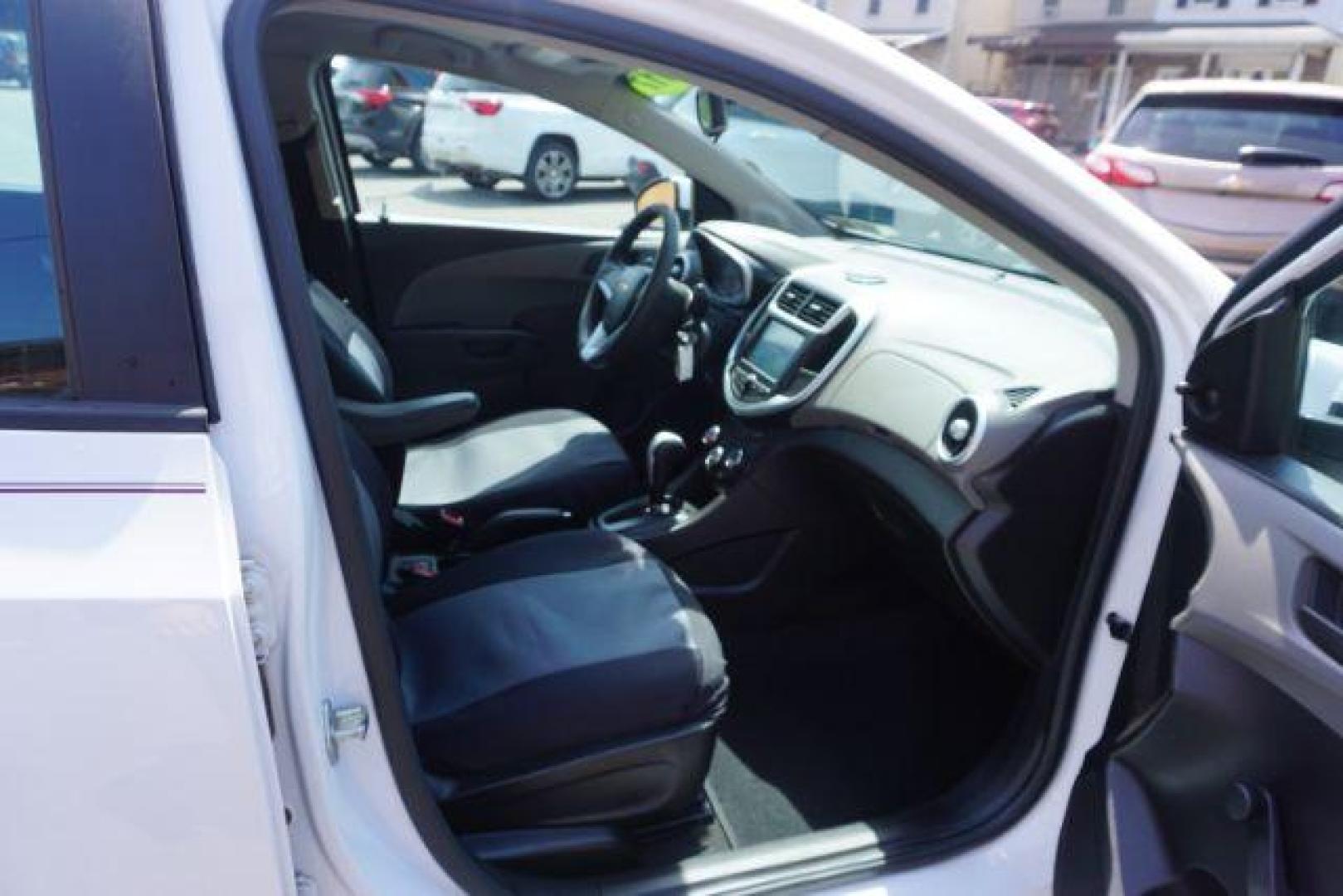 2017 White Chevrolet Sonic FL Auto Hatchback (1G1JG6SH8H4) with an 1.8L L4 DOHC 24V engine, 6-Speed Automatic transmission, located at 312 Centre Ave, Schuylkill Haven, PA, 17972, (570) 593-5278, 40.638130, -76.177383 - Photo#49