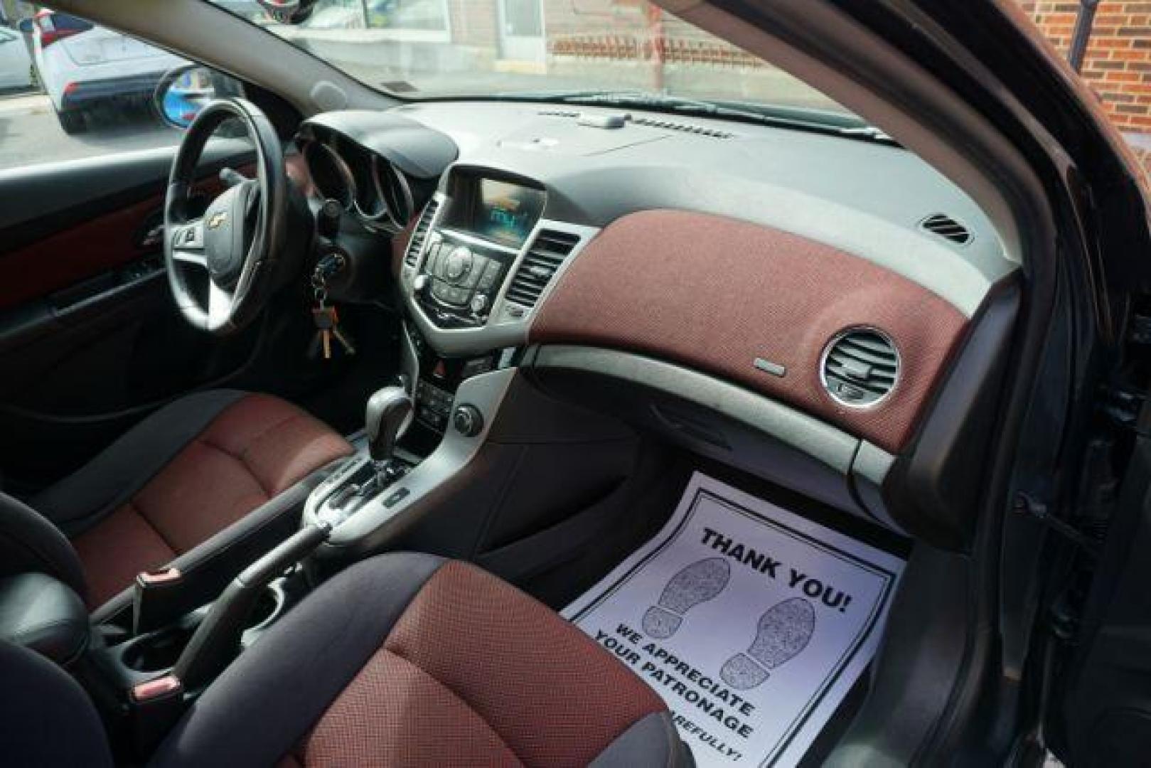 2013 Cyber Gray Metallic Chevrolet Cruze 1LT Auto (1G1PC5SB8D7) with an 1.4L L4 DOHC 16V TUR engine, 6-Speed Automatic transmission, located at 312 Centre Ave, Schuylkill Haven, PA, 17972, (570) 593-5278, 40.638130, -76.177383 - Photo#40