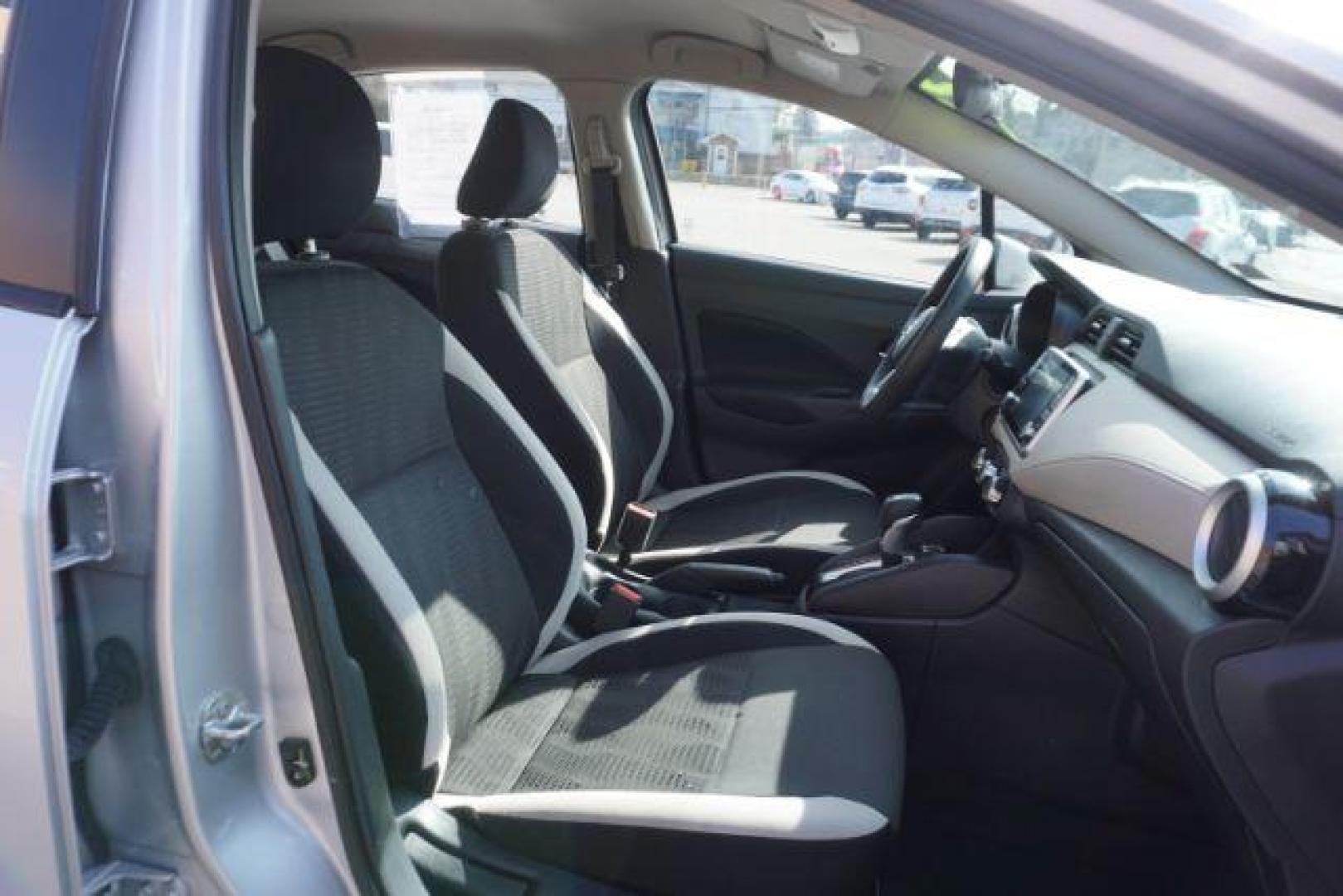 2021 Brilliant Silver Metallic /Graphite Nissan Versa SV (3N1CN8EV3ML) with an 1.6L L4 DOHC 16V engine, Continuously Variable Transmission transmission, located at 312 Centre Ave, Schuylkill Haven, PA, 17972, (570) 593-5278, 40.638130, -76.177383 - aluminum/alloy wheels - Photo#49