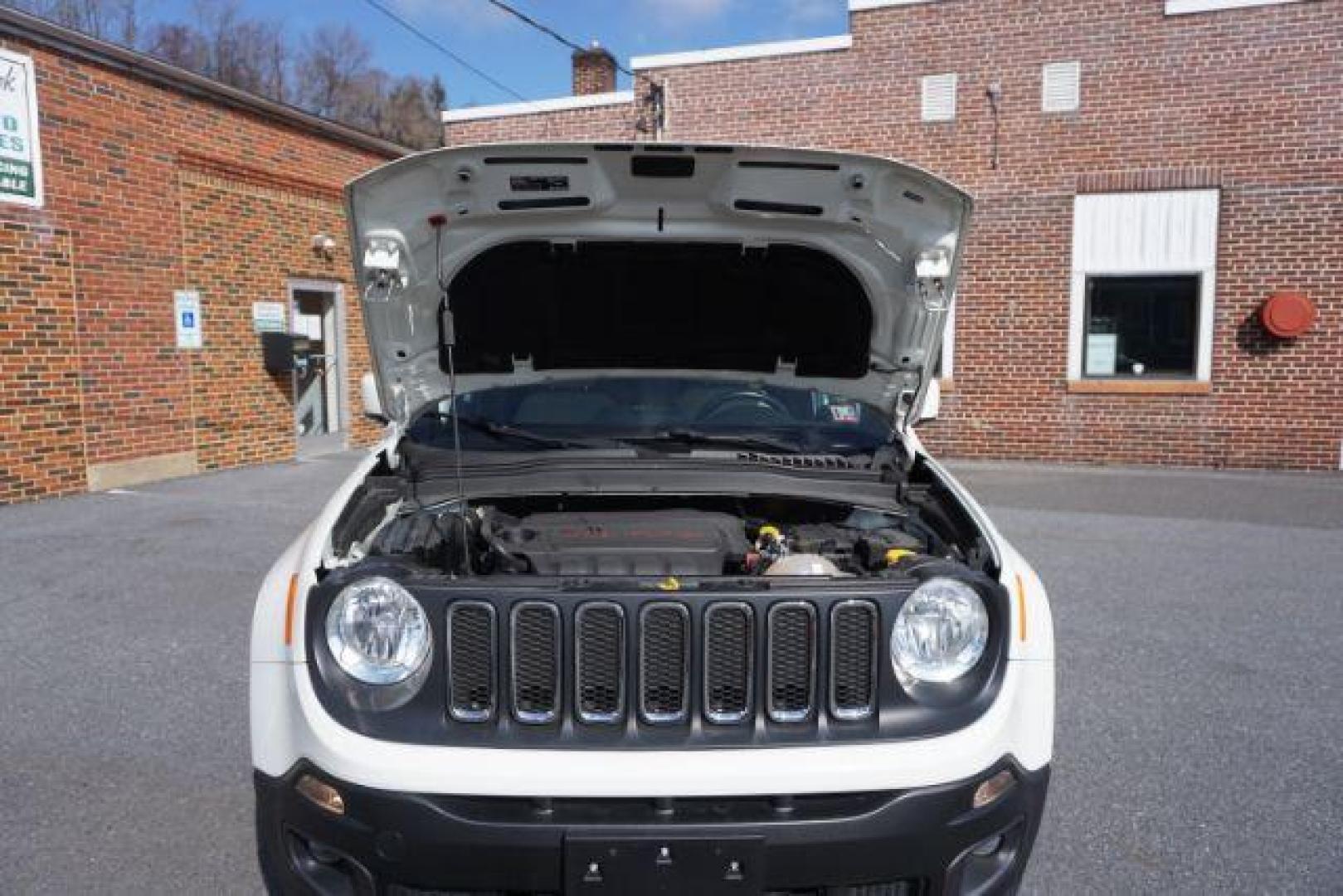 2018 Alpine White /Black/Sandstorm, premium cloth Jeep Renegade Latitude 4WD (ZACCJBBB5JP) with an 2.4L L4 DOHC 16V engine, Automatic transmission, located at 312 Centre Ave, Schuylkill Haven, PA, 17972, (570) 593-5278, 40.638130, -76.177383 - Advanced Technology Pkg, Beats Audio System, Blind Spot Monitor, Collision Avoidance System, Heated Front Seats, Lane Departure Warning, Luggage Rack, Navigation, Passive Keyless Entry, Power Driver's Seat, Remote Engine Starter - Photo#54
