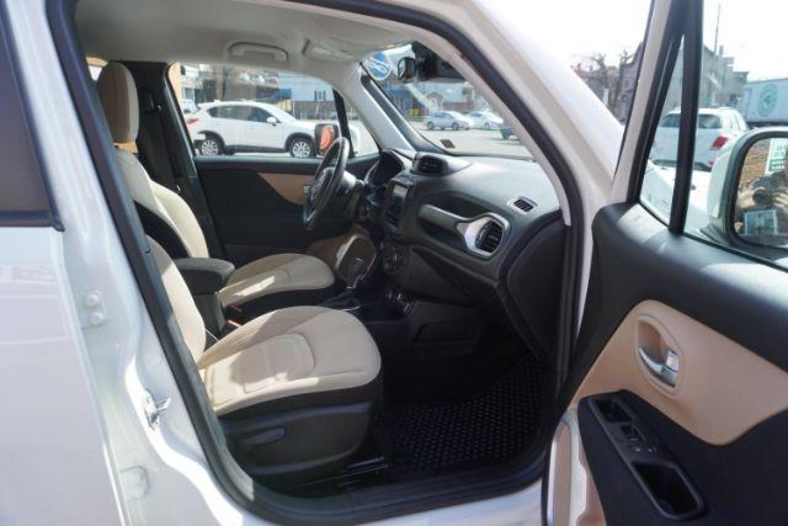 2018 Alpine White /Black/Sandstorm, premium cloth Jeep Renegade Latitude 4WD (ZACCJBBB5JP) with an 2.4L L4 DOHC 16V engine, Automatic transmission, located at 312 Centre Ave, Schuylkill Haven, PA, 17972, (570) 593-5278, 40.638130, -76.177383 - Advanced Technology Pkg, Beats Audio System, Blind Spot Monitor, Collision Avoidance System, Heated Front Seats, Lane Departure Warning, Luggage Rack, Navigation, Passive Keyless Entry, Power Driver's Seat, Remote Engine Starter - Photo#50
