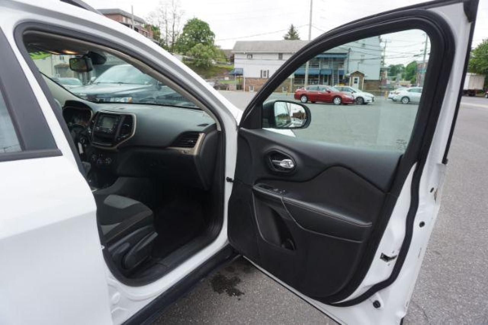 2016 Bright White Clear Coat /Black, cloth Jeep Cherokee Sport 4WD (1C4PJMAB8GW) with an 2.4L L4 DOHC 16V engine, 9-Speed Automatic transmission, located at 312 Centre Ave, Schuylkill Haven, PA, 17972, (570) 593-5278, 40.638130, -76.177383 - aluminum/alloy wheels - Photo#44