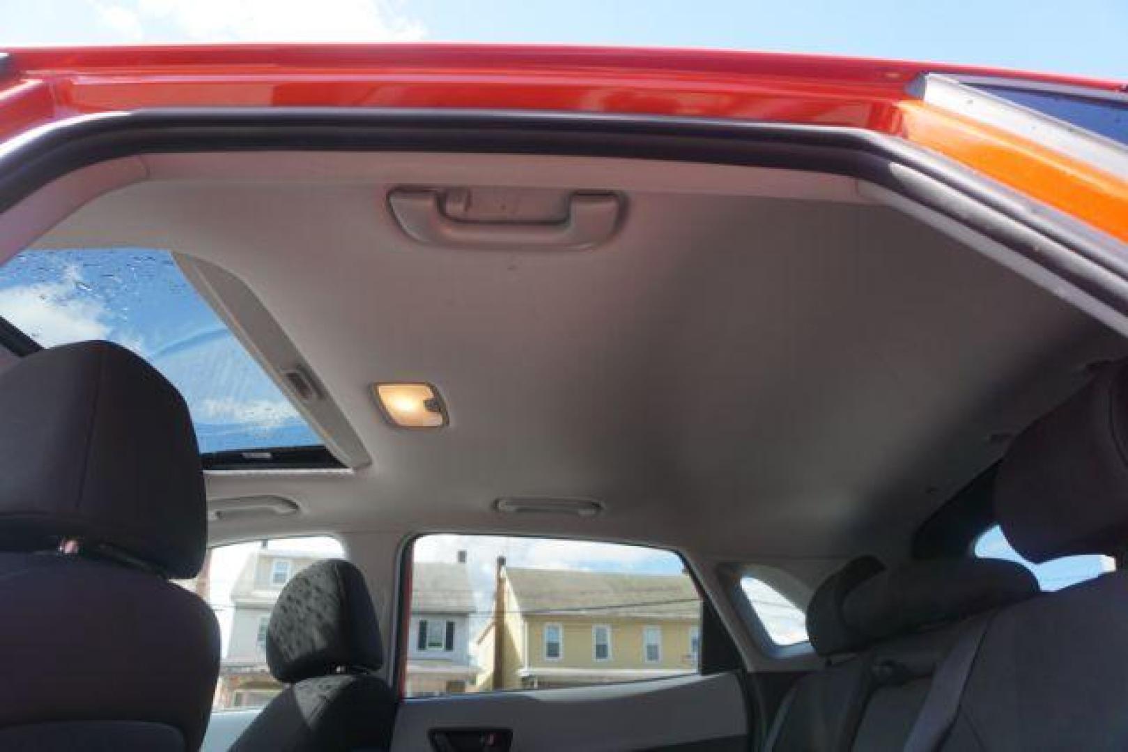 2019 Sunset Orange /Gray/Black, cloth Hyundai Kona SEL w/Contrast Roof AWD (KM8K6CAA6KU) with an 2.0L L4 DOHC 16V engine, 6-Speed Automatic transmission, located at 312 Centre Ave, Schuylkill Haven, PA, 17972, (570) 593-5278, 40.638130, -76.177383 - universal garage door opener - Photo#33