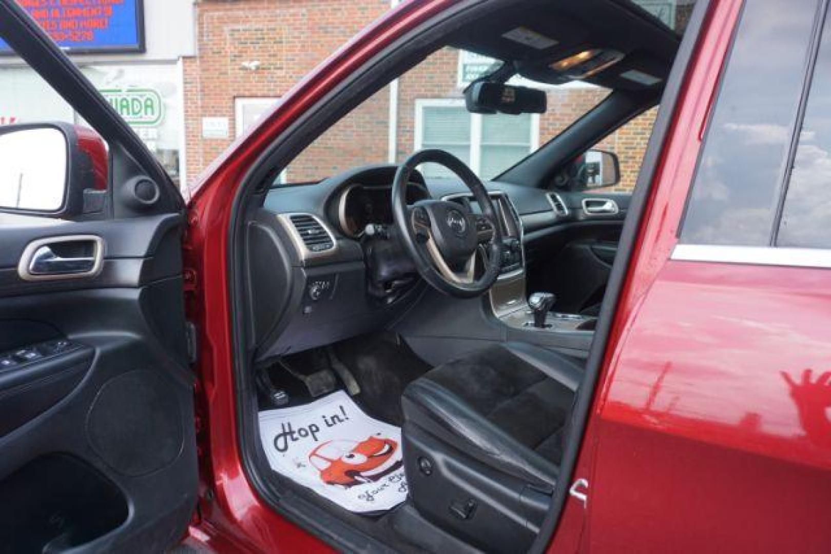 2015 Dp Cherry Red Crystal PC /Light Frost Beige/Black Jeep Grand Cherokee Laredo 4WD (1C4RJFAG4FC) with an 3.6L V6 DOHC 24V engine, 8-Speed Automatic transmission, located at 312 Centre Ave, Schuylkill Haven, PA, 17972, (570) 593-5278, 40.638130, -76.177383 - back up camera, rear parking sensors - Photo#16