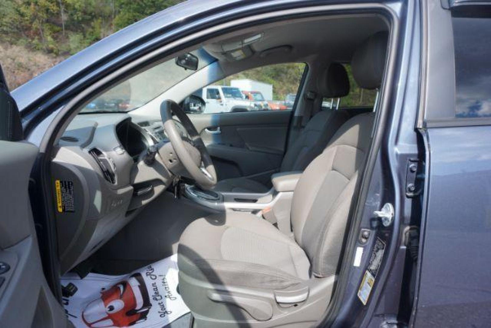 2016 Twilight Blue /Black, cloth Kia Sportage LX AWD (KNDPBCAC8G7) with an 2.4L V6 DOHC 24V engine, 6-Speed Automatic transmission, located at 312 Centre Ave, Schuylkill Haven, PA, 17972, (570) 593-5278, 40.638130, -76.177383 - remote engine starter, towing camper pkg - Photo#28