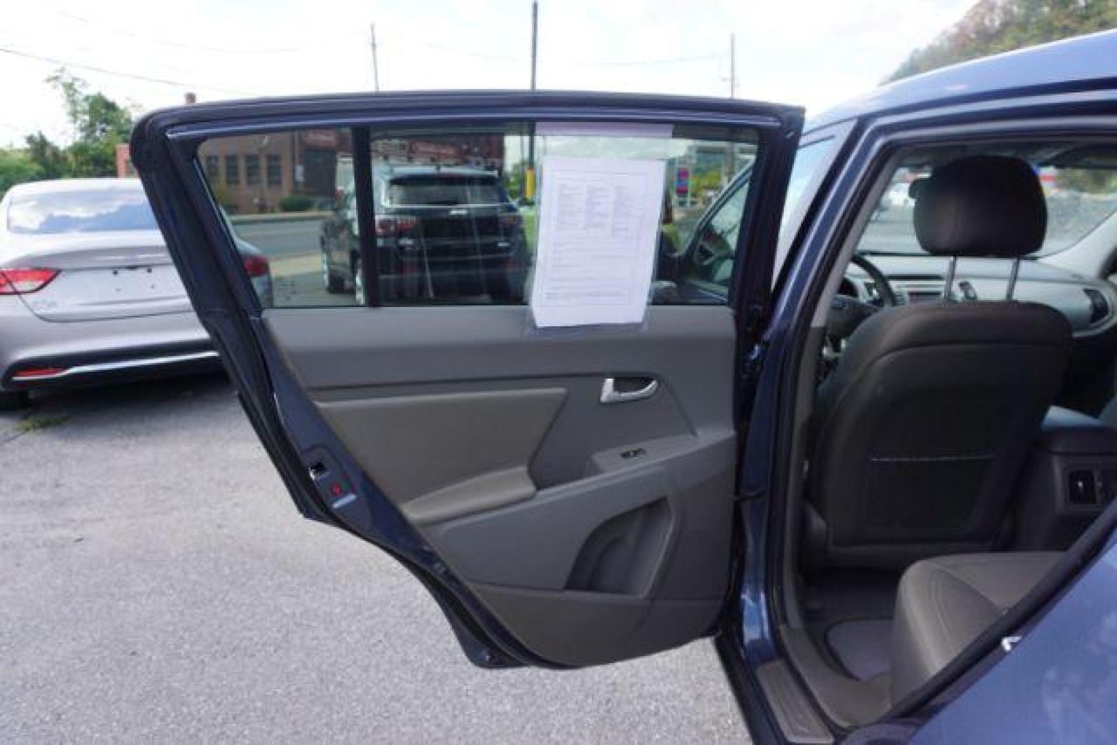 2016 Twilight Blue /Black, cloth Kia Sportage LX AWD (KNDPBCAC8G7) with an 2.4L V6 DOHC 24V engine, 6-Speed Automatic transmission, located at 312 Centre Ave, Schuylkill Haven, PA, 17972, (570) 593-5278, 40.638130, -76.177383 - remote engine starter, towing camper pkg - Photo#38