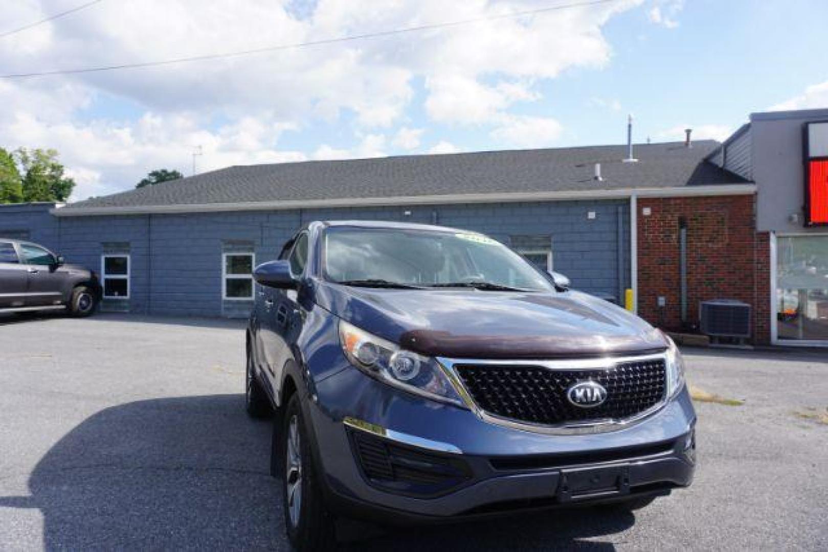 2016 Twilight Blue /Black, cloth Kia Sportage LX AWD (KNDPBCAC8G7) with an 2.4L V6 DOHC 24V engine, 6-Speed Automatic transmission, located at 312 Centre Ave, Schuylkill Haven, PA, 17972, (570) 593-5278, 40.638130, -76.177383 - remote engine starter, towing camper pkg - Photo#3