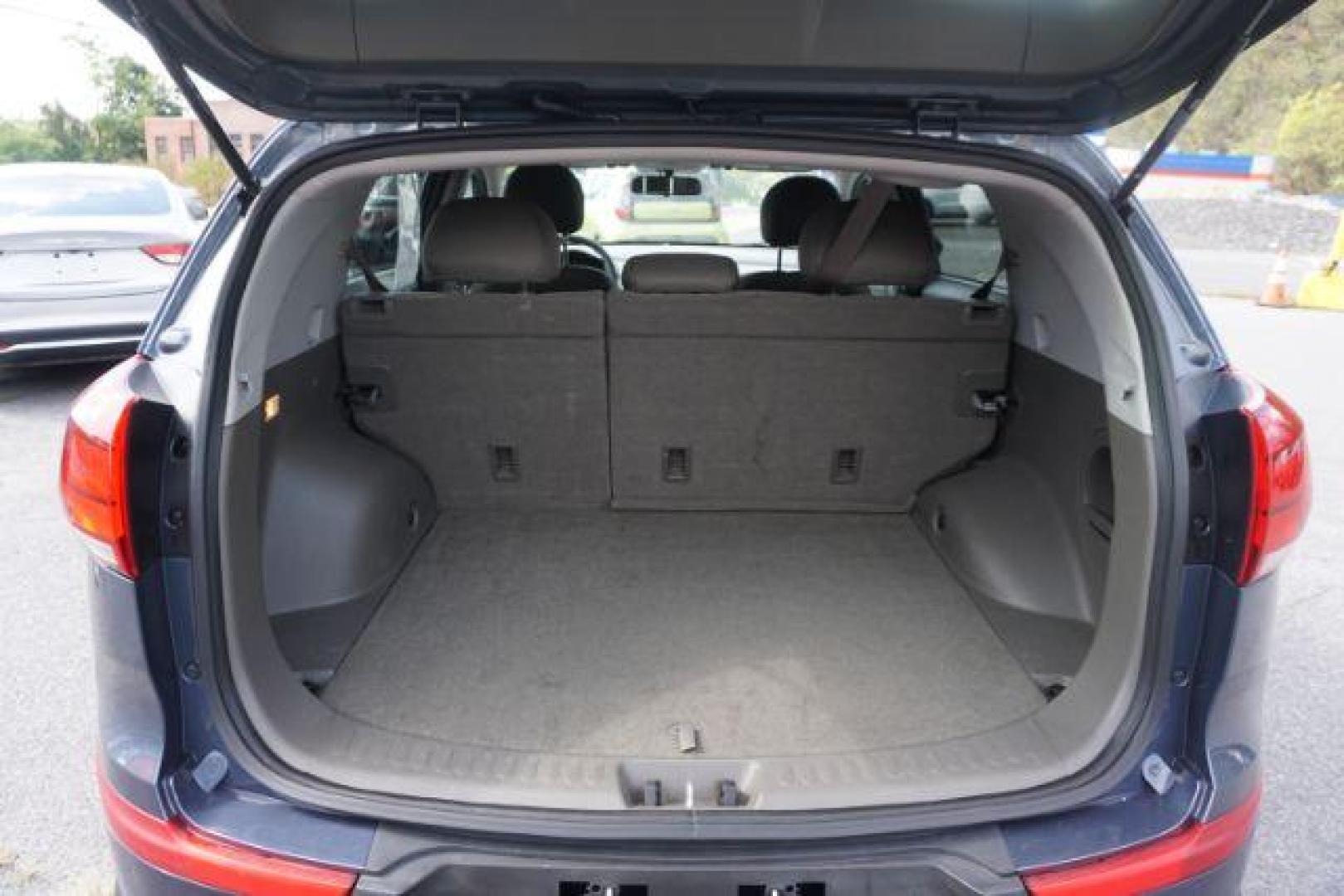 2016 Twilight Blue /Black, cloth Kia Sportage LX AWD (KNDPBCAC8G7) with an 2.4L V6 DOHC 24V engine, 6-Speed Automatic transmission, located at 312 Centre Ave, Schuylkill Haven, PA, 17972, (570) 593-5278, 40.638130, -76.177383 - remote engine starter, towing camper pkg - Photo#46