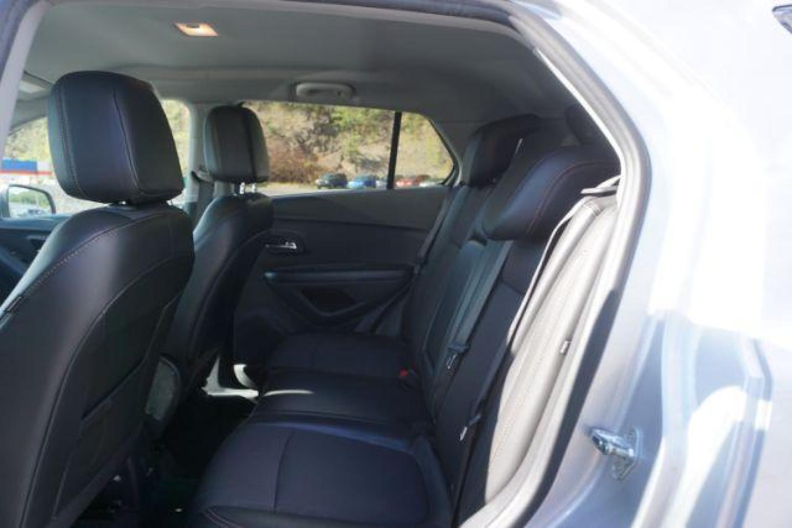 2021 silver /black leather Chevrolet Trax LT AWD (KL7CJPSB9MB) with an 1.4L L4 DOHC 16V engine, 6-Speed Automatic transmission, located at 312 Centre Ave, Schuylkill Haven, PA, 17972, (570) 593-5278, 40.638130, -76.177383 - luggage rack - Photo#37