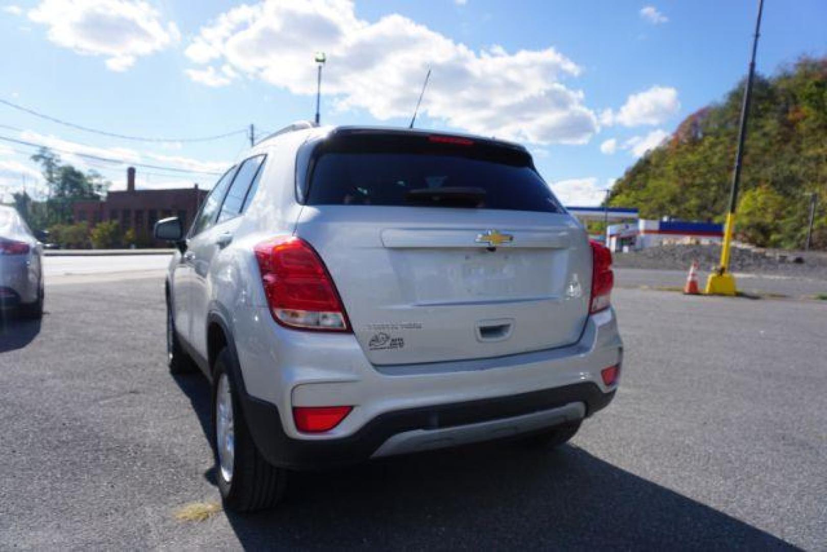 2021 silver /black leather Chevrolet Trax LT AWD (KL7CJPSB9MB) with an 1.4L L4 DOHC 16V engine, 6-Speed Automatic transmission, located at 312 Centre Ave, Schuylkill Haven, PA, 17972, (570) 593-5278, 40.638130, -76.177383 - luggage rack - Photo#12