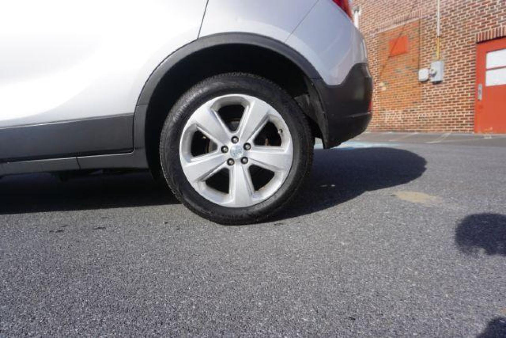 2015 Cocoa Silver Metallic/Dark Cocoa Ash /Ebony, vinyl/cloth Buick Encore Base AWD (KL4CJESB7FB) with an 1.4L L4 DOHC 16V TURBO engine, 6-Speed Automatic transmission, located at 312 Centre Ave, Schuylkill Haven, PA, 17972, (570) 593-5278, 40.638130, -76.177383 - Photo#15