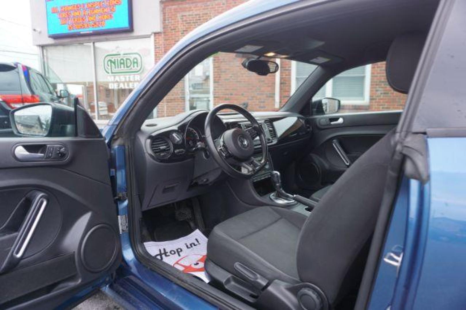 2016 Blue Volkswagen Beetle 1.8T PZEV 6A Fleet (3VWF17AT4GM) with an 1.8L L4 DOHC 16V engine, 6-Speed Automatic transmission, located at 312 Centre Ave, Schuylkill Haven, PA, 17972, (570) 593-5278, 40.638130, -76.177383 - Photo#22