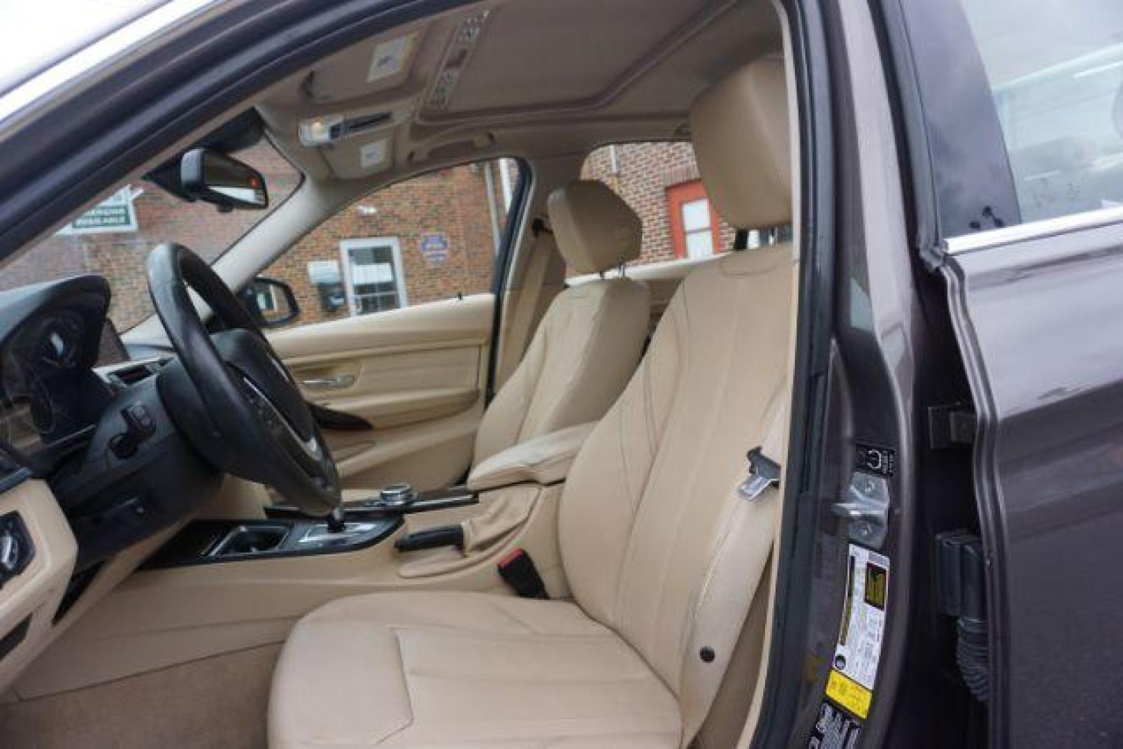 2015 gray /biege bmw 328 3 series xdrive 328i xdrive (WBA3B5G58FN) with an 2.0 engine, automatic transmission, located at 312 Centre Ave, Schuylkill Haven, PA, 17972, (570) 593-5278, 40.638130, -76.177383 - Photo#27