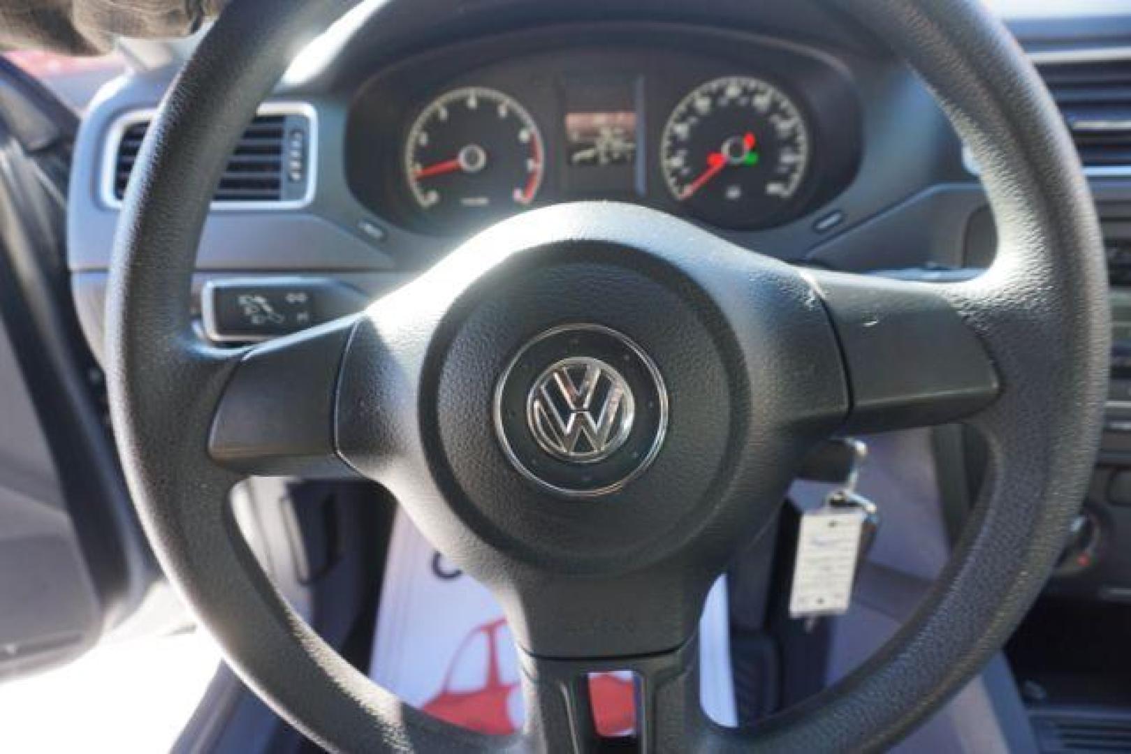 2014 Platinum Gray Metallic /Latte Macchiato Volkswagen Jetta S (3VW2K7AJ3EM) with an 2.0L L4 DOHC 20V engine, located at 312 Centre Ave, Schuylkill Haven, PA, 17972, (570) 593-5278, 40.638130, -76.177383 - Photo#23