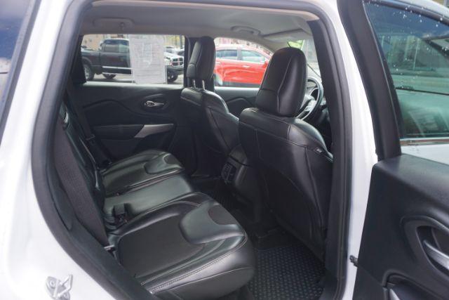 2018 Bright White Clear Coat /Black, leather/cloth Jeep Cherokee Latitude Plus 4WD (1C4PJMLX3JD) with an 3.2L V6 DOHC 24V engine, 9-Speed Automatic transmission, located at 312 Centre Ave, Schuylkill Haven, PA, 17972, (570) 593-5278, 40.638130, -76.177383 - Heated front seats, luggage rack, navigation, rear parking sensors, remote engine starter - Photo#45