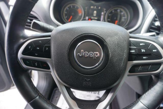 2018 Bright White Clear Coat /Black, leather/cloth Jeep Cherokee Latitude Plus 4WD (1C4PJMLX3JD) with an 3.2L V6 DOHC 24V engine, 9-Speed Automatic transmission, located at 312 Centre Ave, Schuylkill Haven, PA, 17972, (570) 593-5278, 40.638130, -76.177383 - Heated front seats, luggage rack, navigation, rear parking sensors, remote engine starter - Photo#25