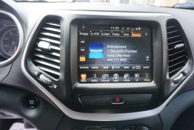 2018 Bright White Clear Coat /Black, leather/cloth Jeep Cherokee Latitude Plus 4WD (1C4PJMLX3JD) with an 3.2L V6 DOHC 24V engine, 9-Speed Automatic transmission, located at 312 Centre Ave, Schuylkill Haven, PA, 17972, (570) 593-5278, 40.638130, -76.177383 - Heated front seats, luggage rack, navigation, rear parking sensors, remote engine starter - Photo#27