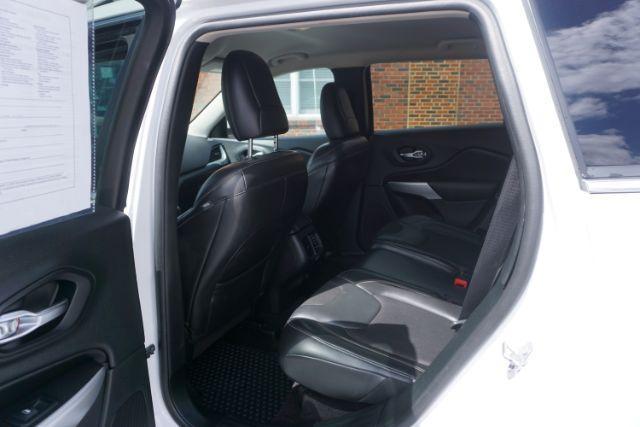 2018 Bright White Clear Coat /Black, leather/cloth Jeep Cherokee Latitude Plus 4WD (1C4PJMLX3JD) with an 3.2L V6 DOHC 24V engine, 9-Speed Automatic transmission, located at 312 Centre Ave, Schuylkill Haven, PA, 17972, (570) 593-5278, 40.638130, -76.177383 - Heated front seats, luggage rack, navigation, rear parking sensors, remote engine starter - Photo#34