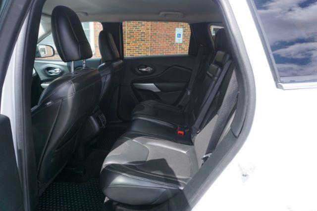 2018 Bright White Clear Coat /Black, leather/cloth Jeep Cherokee Latitude Plus 4WD (1C4PJMLX3JD) with an 3.2L V6 DOHC 24V engine, 9-Speed Automatic transmission, located at 312 Centre Ave, Schuylkill Haven, PA, 17972, (570) 593-5278, 40.638130, -76.177383 - Heated front seats, luggage rack, navigation, rear parking sensors, remote engine starter - Photo#35