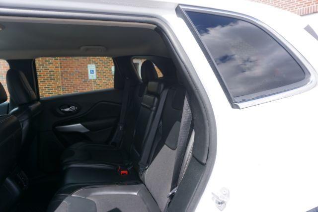 2018 Bright White Clear Coat /Black, leather/cloth Jeep Cherokee Latitude Plus 4WD (1C4PJMLX3JD) with an 3.2L V6 DOHC 24V engine, 9-Speed Automatic transmission, located at 312 Centre Ave, Schuylkill Haven, PA, 17972, (570) 593-5278, 40.638130, -76.177383 - Heated front seats, luggage rack, navigation, rear parking sensors, remote engine starter - Photo#36