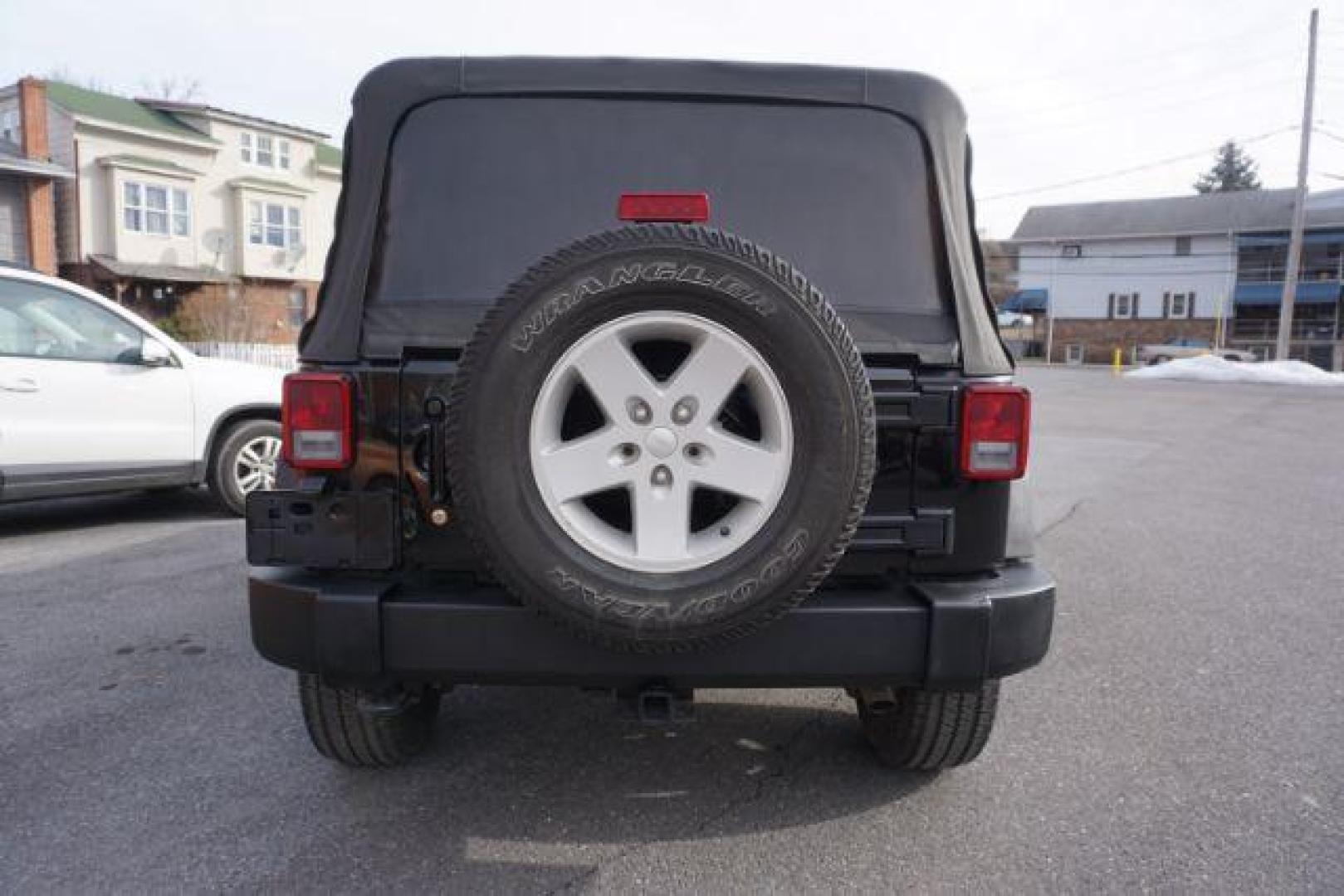 2017 Black Clear Coat /Black, cloth Jeep Wrangler Unlimited Sport 4WD (1C4BJWDG2HL) with an 3.6L V6 DOHC 24V FFV engine, 5-Speed Automatic transmission, located at 312 Centre Ave, Schuylkill Haven, PA, 17972, (570) 593-5278, 40.638130, -76.177383 - bluetooth, fixed running boards, locking limited slip differential, towing pkg - Photo#11