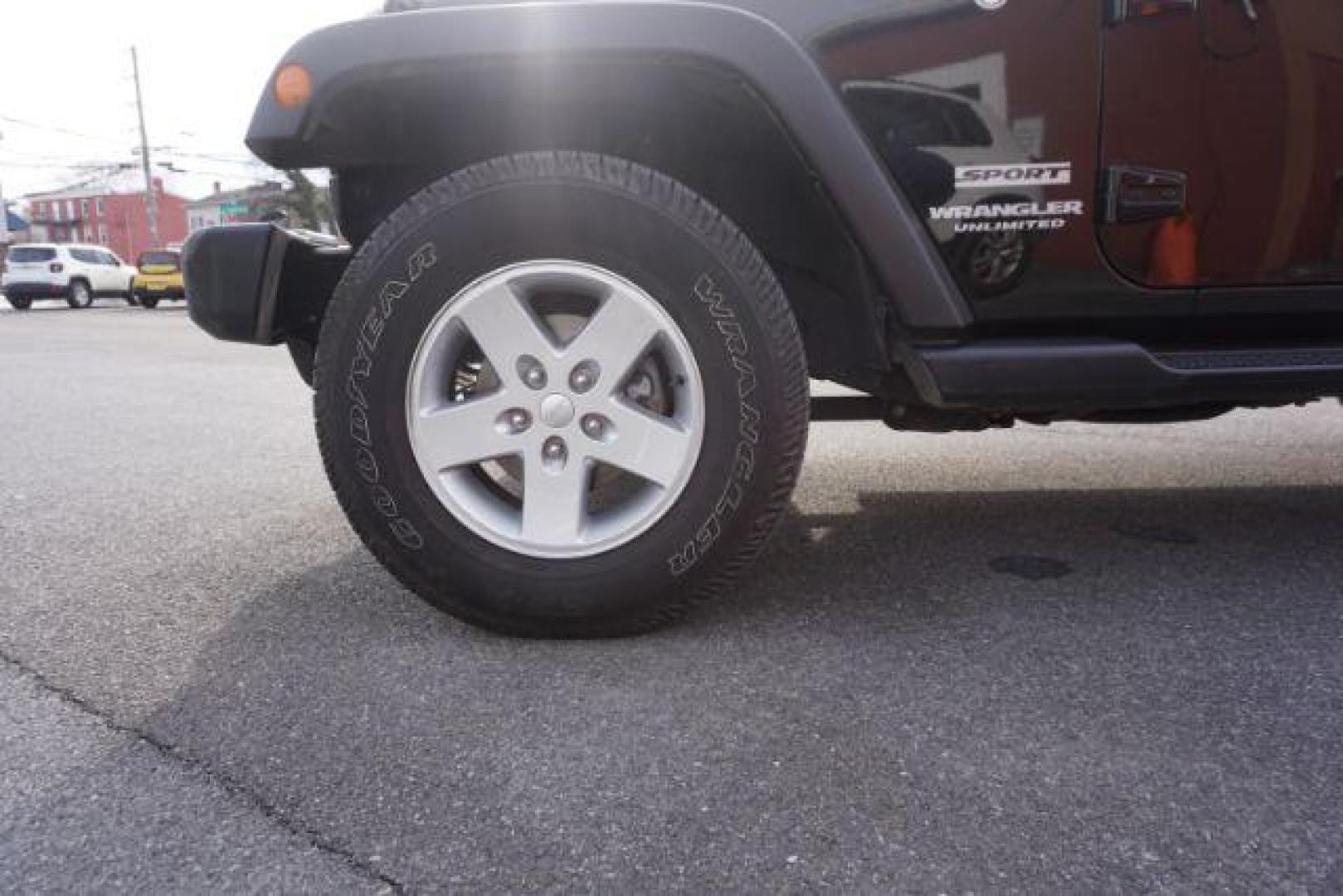 2017 Black Clear Coat /Black, cloth Jeep Wrangler Unlimited Sport 4WD (1C4BJWDG2HL) with an 3.6L V6 DOHC 24V FFV engine, 5-Speed Automatic transmission, located at 312 Centre Ave, Schuylkill Haven, PA, 17972, (570) 593-5278, 40.638130, -76.177383 - bluetooth, fixed running boards, locking limited slip differential, towing pkg - Photo#14