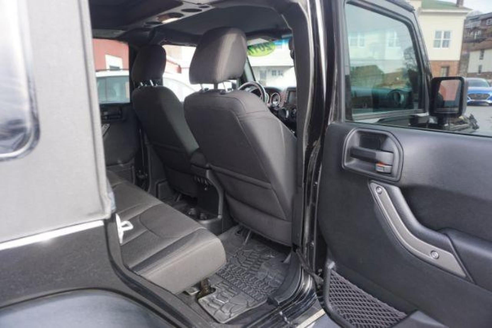 2017 Black Clear Coat /Black, cloth Jeep Wrangler Unlimited Sport 4WD (1C4BJWDG2HL) with an 3.6L V6 DOHC 24V FFV engine, 5-Speed Automatic transmission, located at 312 Centre Ave, Schuylkill Haven, PA, 17972, (570) 593-5278, 40.638130, -76.177383 - bluetooth, fixed running boards, locking limited slip differential, towing pkg - Photo#45