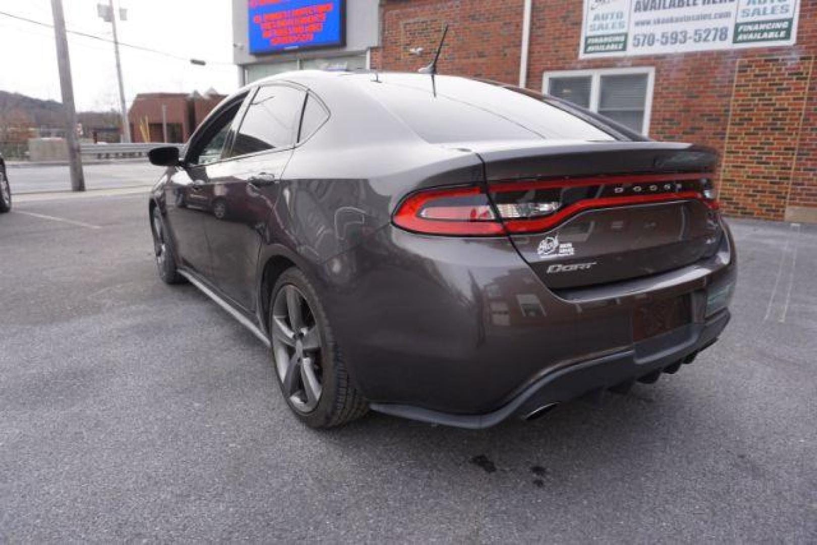 2016 gray /black dodge dart GT GT (1C3CDFEB7GD) with an 2.4 engine, auto transmission, located at 312 Centre Ave, Schuylkill Haven, PA, 17972, (570) 593-5278, 40.638130, -76.177383 - Navigation, power sunroof - Photo#12