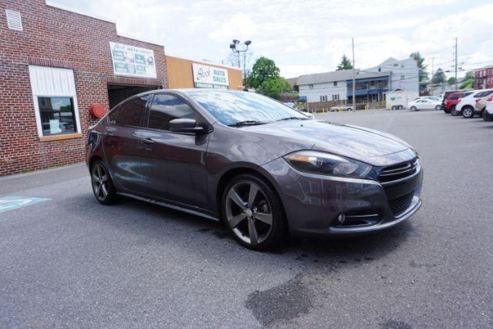 2016 gray /black dodge dart GT GT (1C3CDFEB7GD) with an 2.4 engine, auto transmission, located at 312 Centre Ave, Schuylkill Haven, PA, 17972, (570) 593-5278, 40.638130, -76.177383 - Navigation, power sunroof - Photo#7