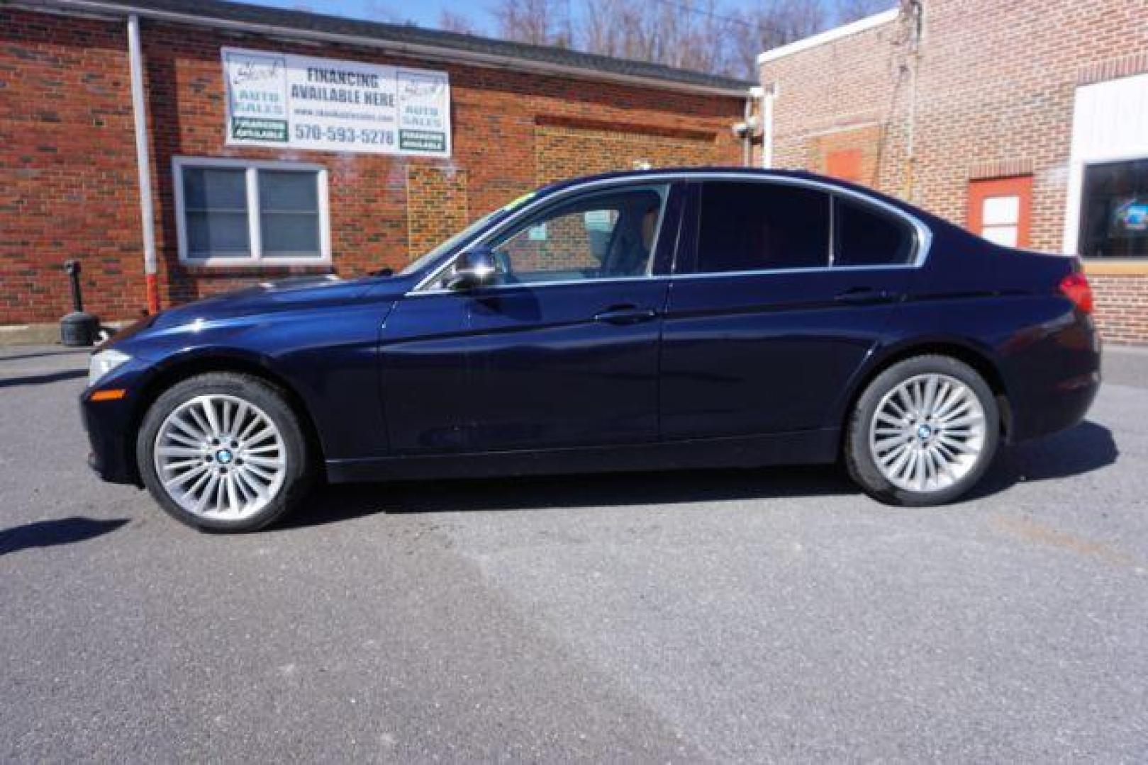 2015 Imperial Blue Metallic /Saddle Brown Dakota w/Exclusive Stitching, premium BMW 3-Series 328i xDrive Sedan (WBA3B5G56FN) with an 2.0L L4 DOHC 16V engine, 8-Speed Automatic transmission, located at 312 Centre Ave, Schuylkill Haven, PA, 17972, (570) 593-5278, 40.638130, -76.177383 - back up camera, blind spot monitor, collision avoidance system, heads up display, heated rear seats, lane departure warning, navigation, rear parking sensors - Photo#0