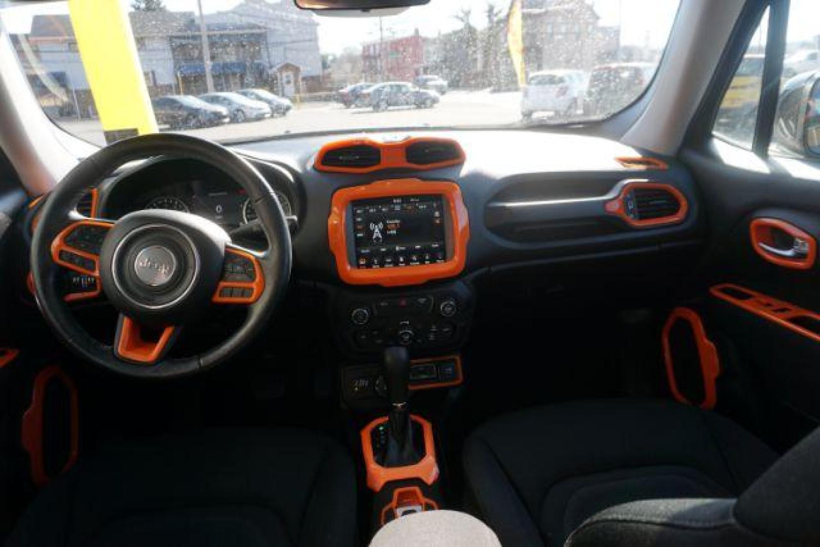 2019 Granite Crystal Metallic Clearcoat /Black Jeep Renegade Latitude 4x4 (ZACNJBBB3KP) with an 1.3L I-4 gasoline direct injection engine, located at 312 Centre Ave, Schuylkill Haven, PA, 17972, (570) 593-5278, 40.638130, -76.177383 - blind spot monitor, collision avoidance, HID headlamps, heated front seats, lane departure warning, luggage rack, navigation, passive keyless entry, power removeable open air sunroof, remote engine starter. - Photo#35