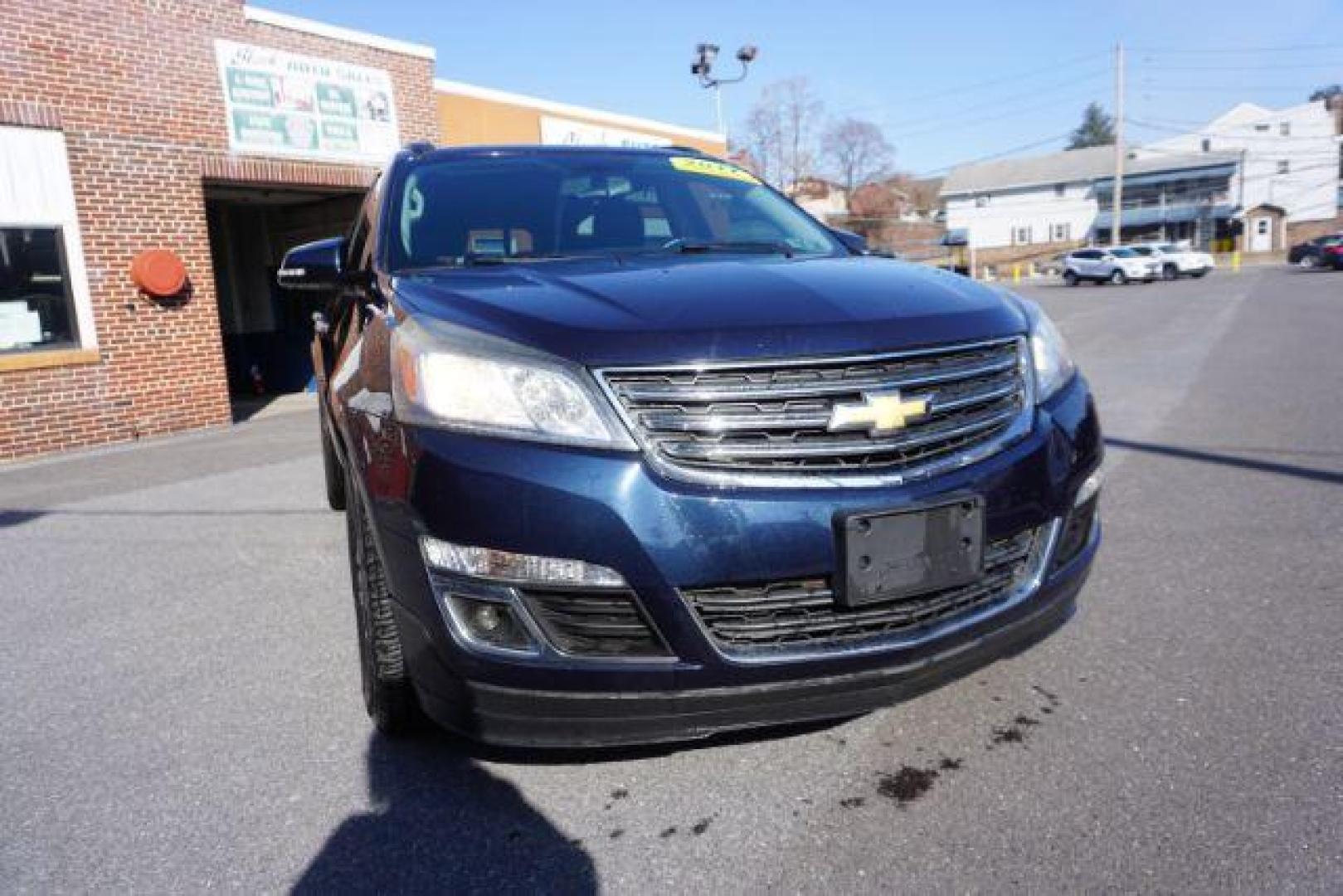 2017 Blue Velvet Metallic /Dark Titanium/Light Titanium Chevrolet Traverse 1LT (1GNKVGKD6HJ) with an 3.6L V-6 gasoline direct injection engine, located at 312 Centre Ave, Schuylkill Haven, PA, 17972, (570) 593-5278, 40.638130, -76.177383 - Heated Front Seats, Power driver's seat - Photo#5
