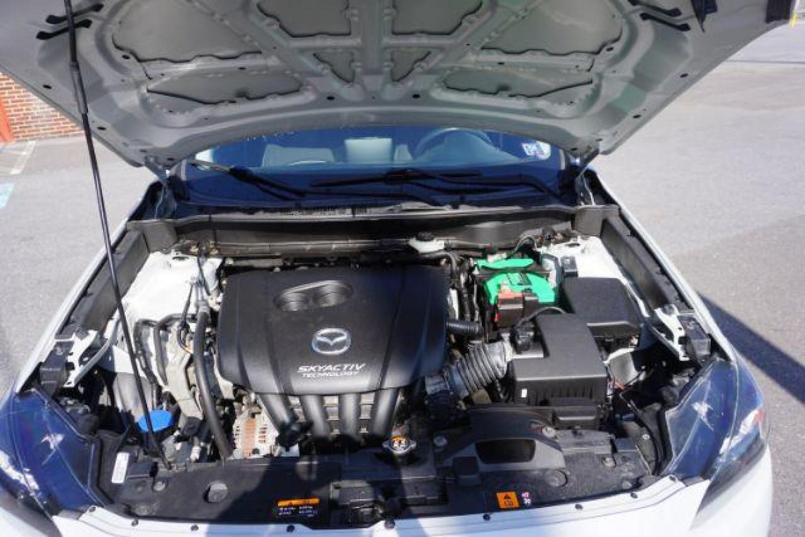 2017 Crystal White Pearl Mica /Black Mazda CX-3 Sport (JM1DKFB70H0) with an SKYACTIV-G 2L I-4 gasoline direct injection engine, located at 312 Centre Ave, Schuylkill Haven, PA, 17972, (570) 593-5278, 40.638130, -76.177383 - navigation, rear parking sensors, universal garage door opener - Photo#50
