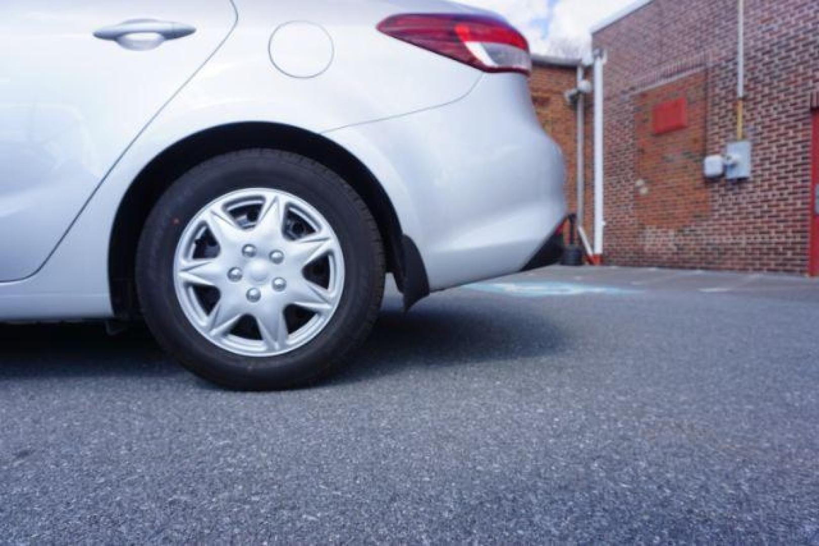 2017 Silky Silver /Gray Kia Forte LX (3KPFK4A74HE) with an 2L I-4 DOHC engine, located at 312 Centre Ave, Schuylkill Haven, PA, 17972, (570) 593-5278, 40.638130, -76.177383 - aluminum/alloy wheels - Photo#16