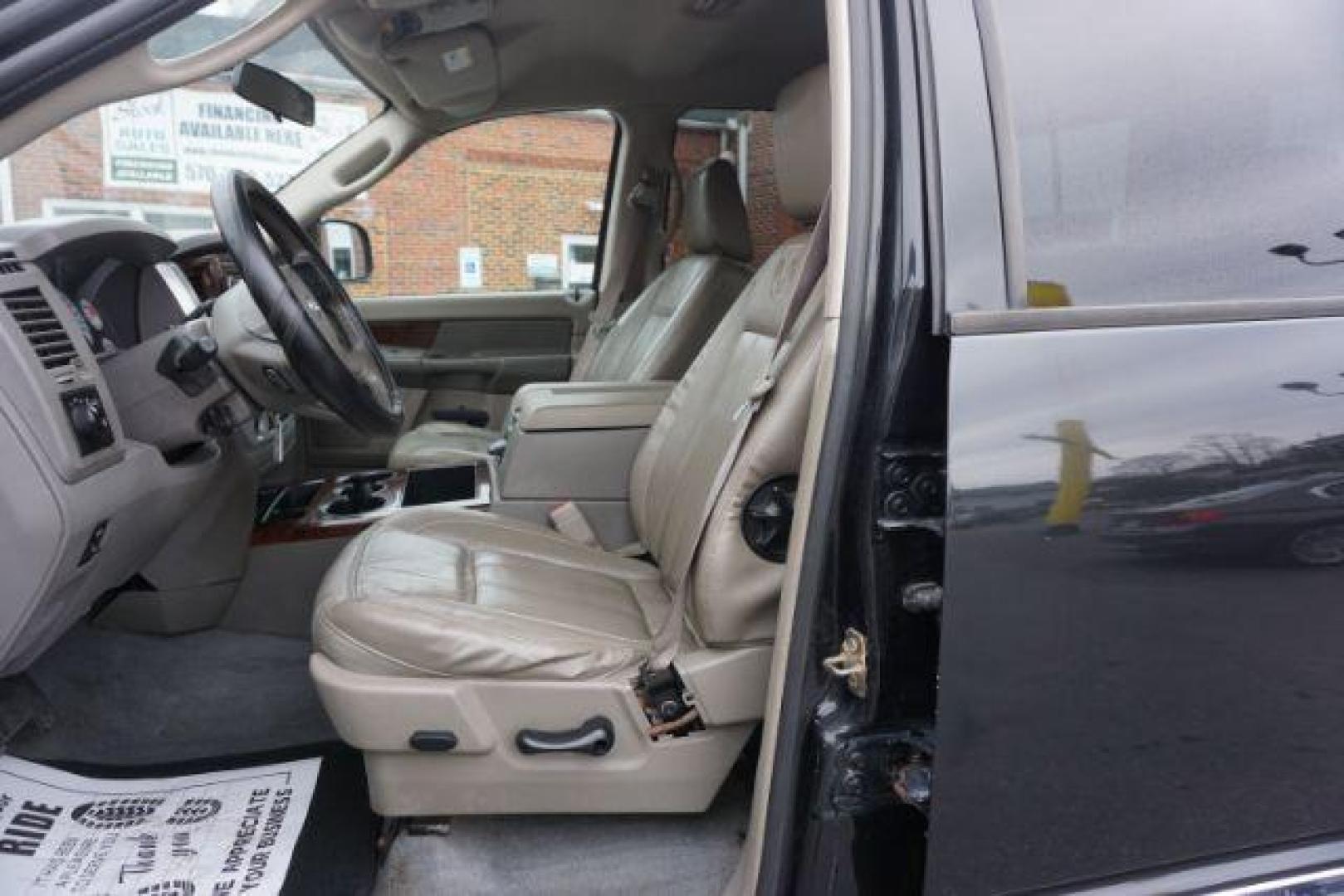 2008 Electric Blue Pearl Dodge Ram 1500 Laramie Quad Cab 4WD (1D7HU18208S) with an 5.7L V8 OHV 16V engine, 5-Speed Automatic transmission, located at 312 Centre Ave, Schuylkill Haven, PA, 17972, (570) 593-5278, 40.638130, -76.177383 - Photo#23